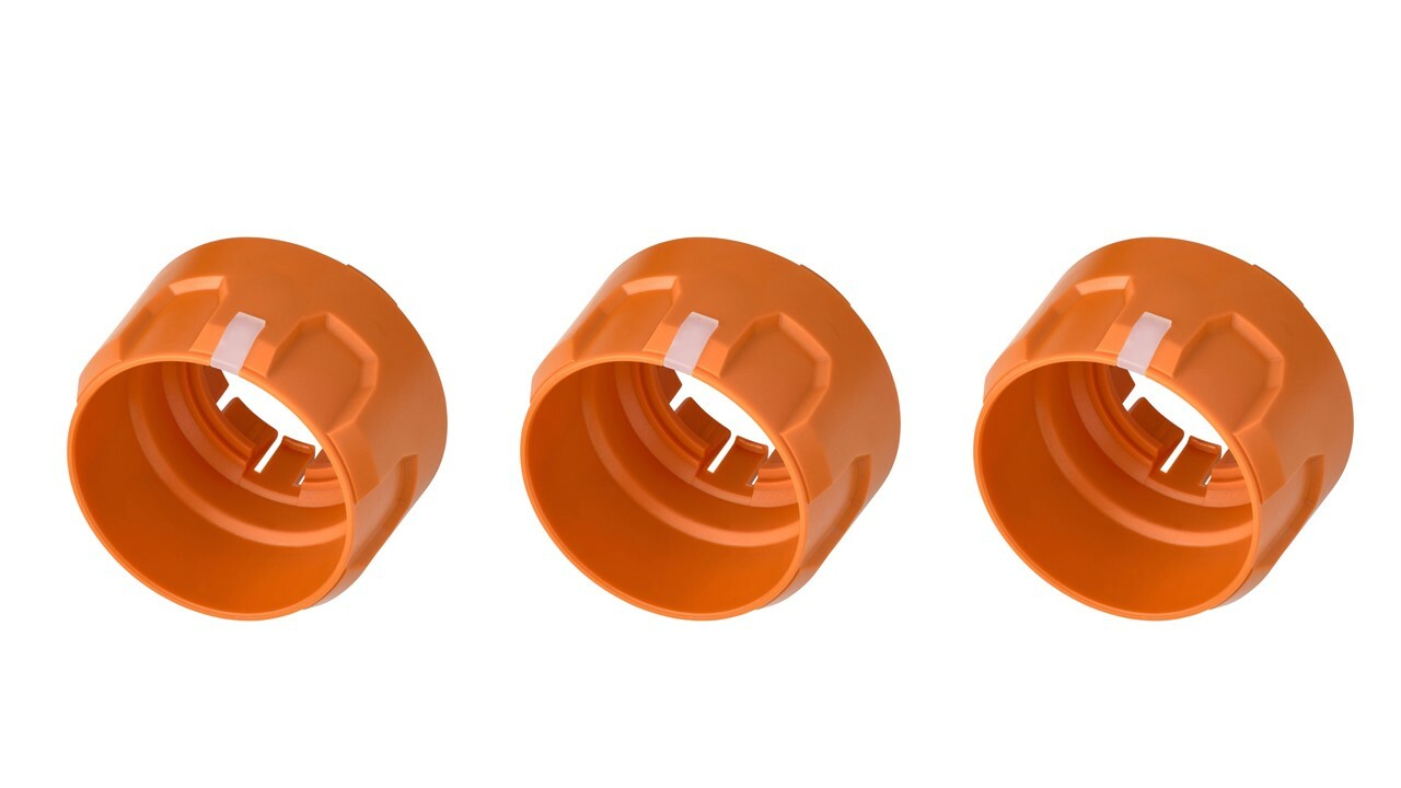 Climate Knobs (For 2011-2018 Wrangler JK) - ORANGE