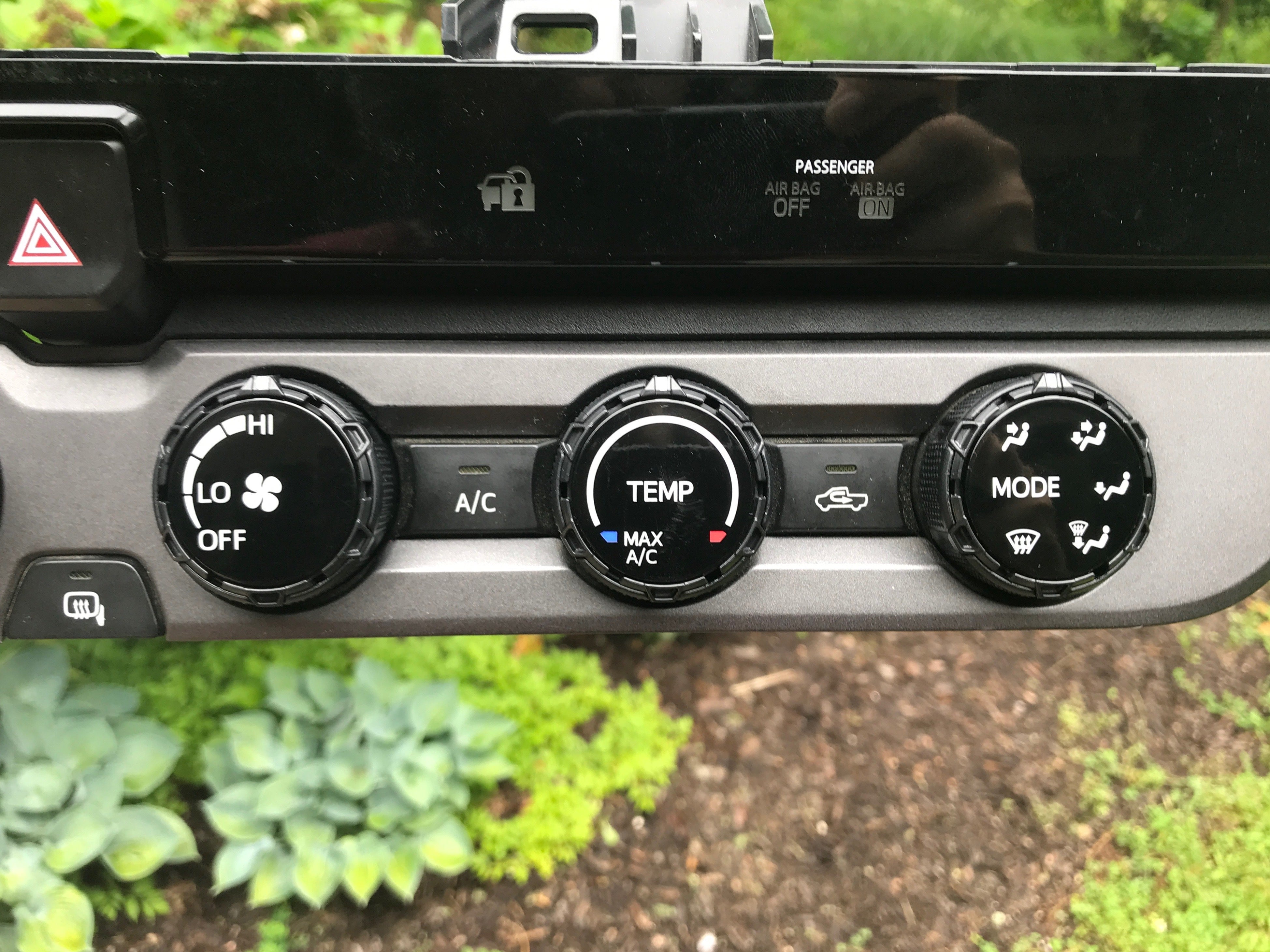 Climate Rings (For 2016-2023 Tacoma) - BLACK