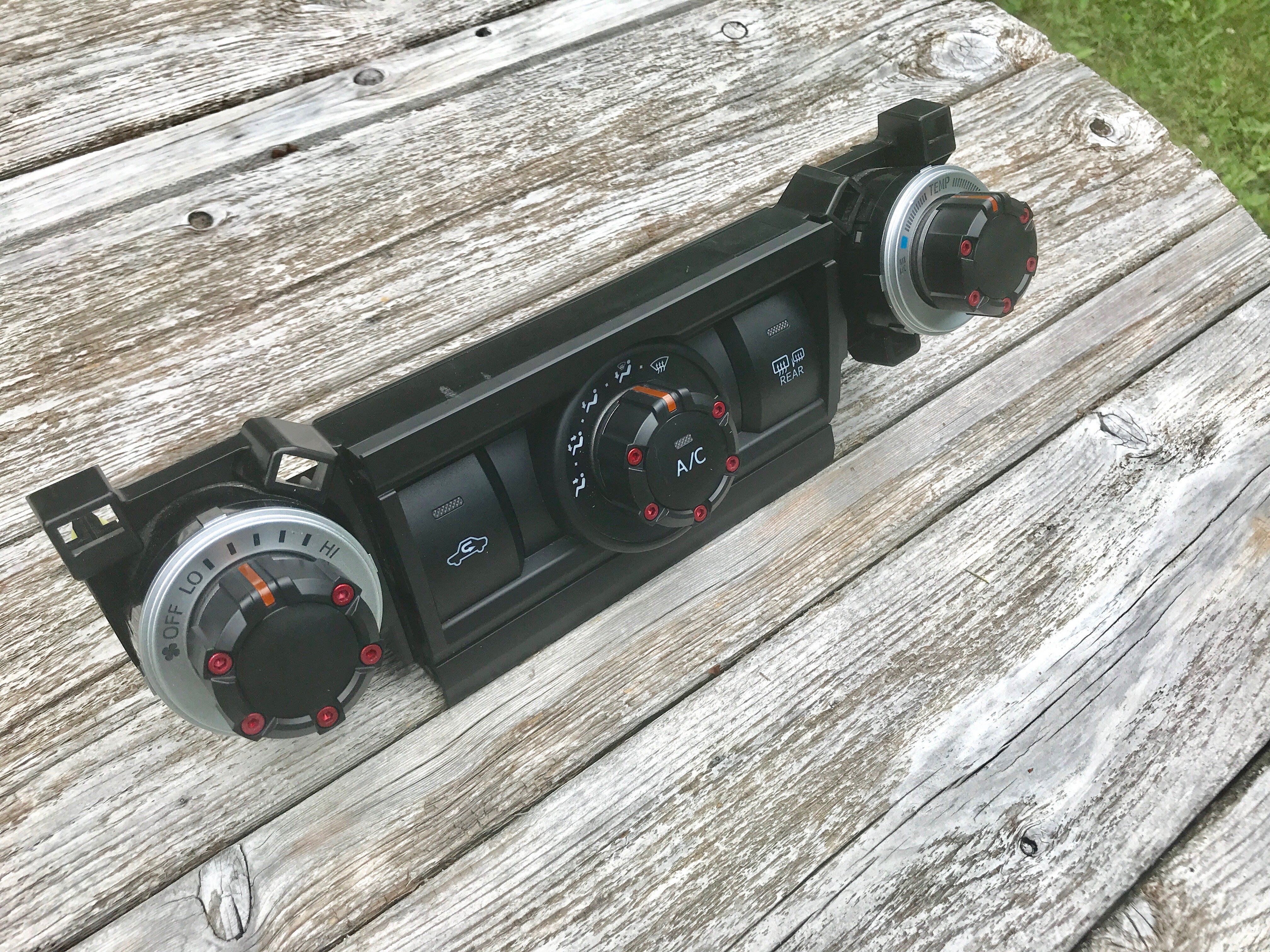 Climate Knobs (For 5th Gen 4Runner) - BLACK