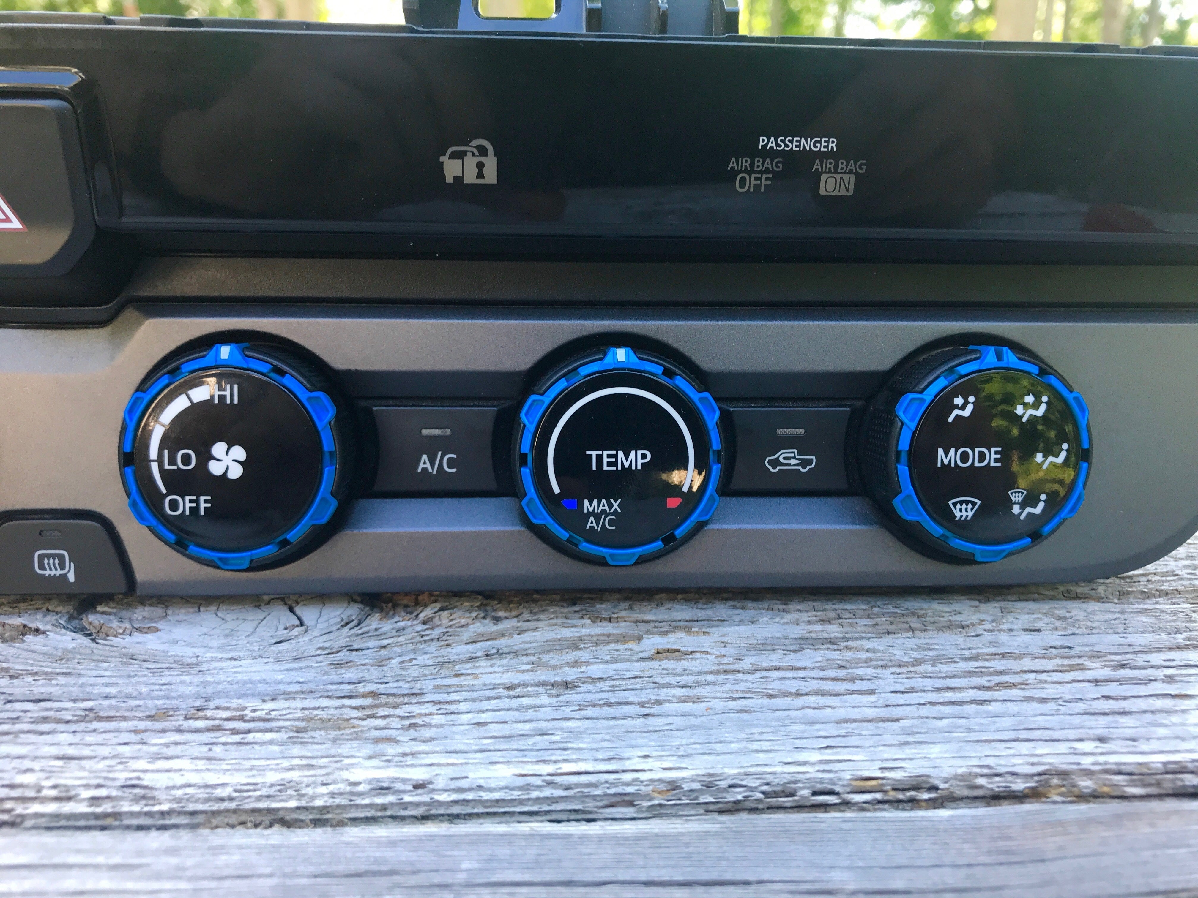 Climate Rings (For 2016-2023 Tacoma) - VOODOO BLUE
