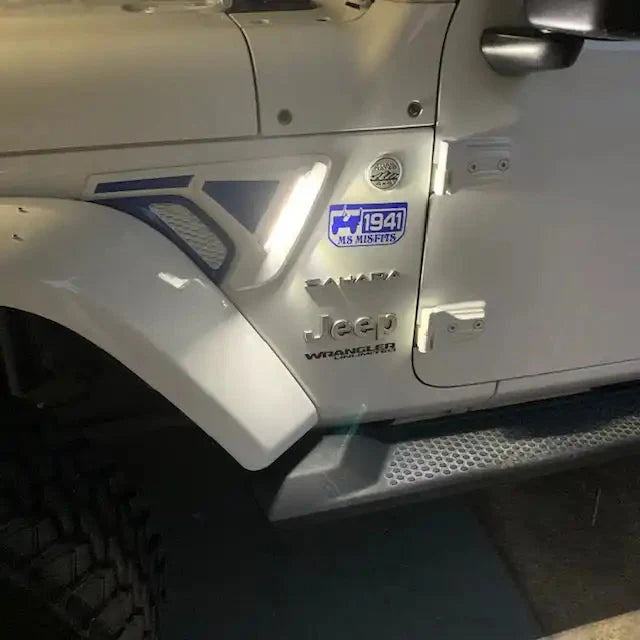Sidetrack LED Fender Lights For Jeep Wrangler JL & Gladiator JT - Entry & Turn Signal | ORACLE