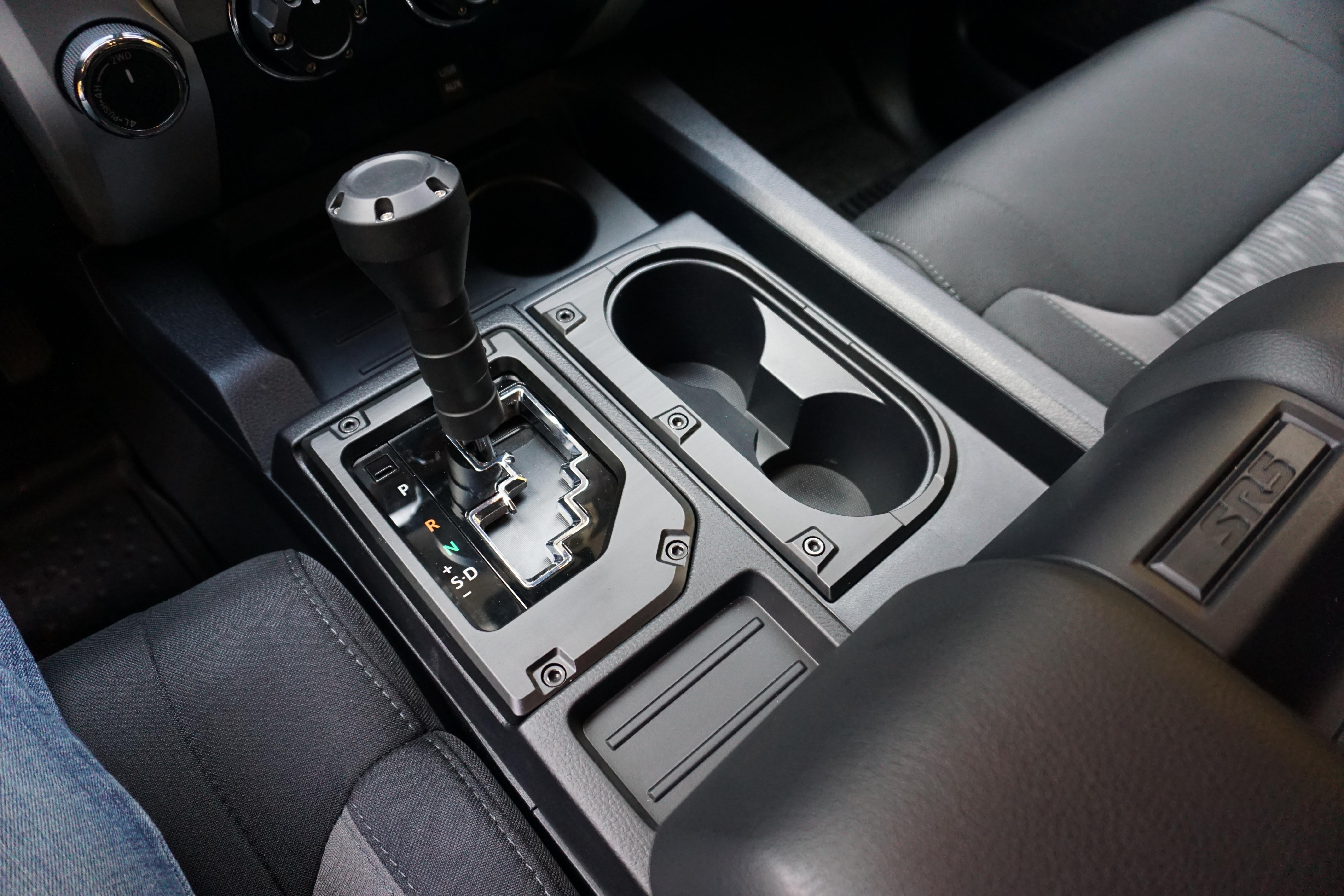 Cup Holder/Shifter Trim Rings (For 2014-2021 Tundra) - VOODOO BLUE