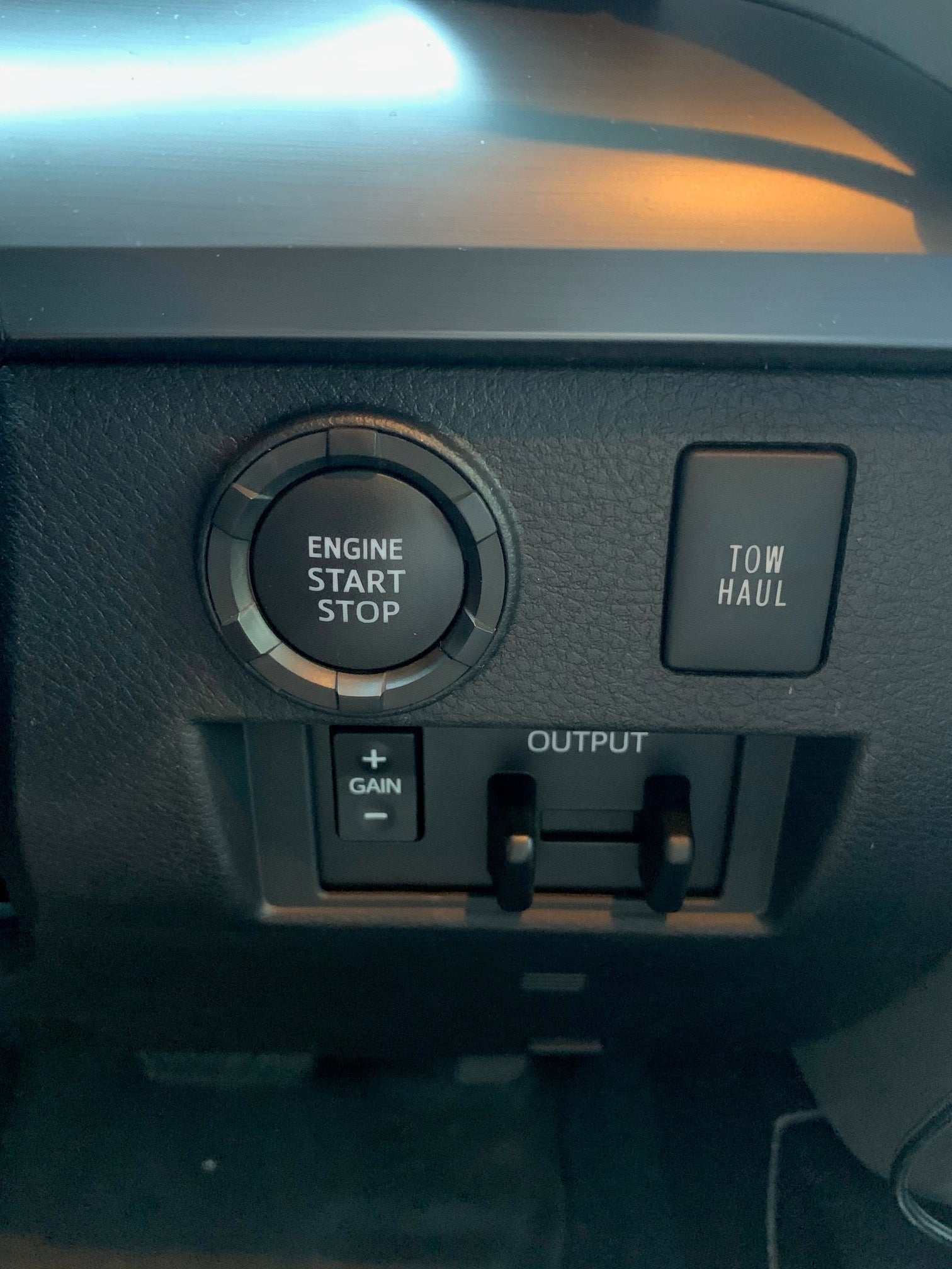 Start Button Ring + 4x4 Knob (For 2016-2023 Tacoma / 2020-2021 Tundra) - QUICKSAND
