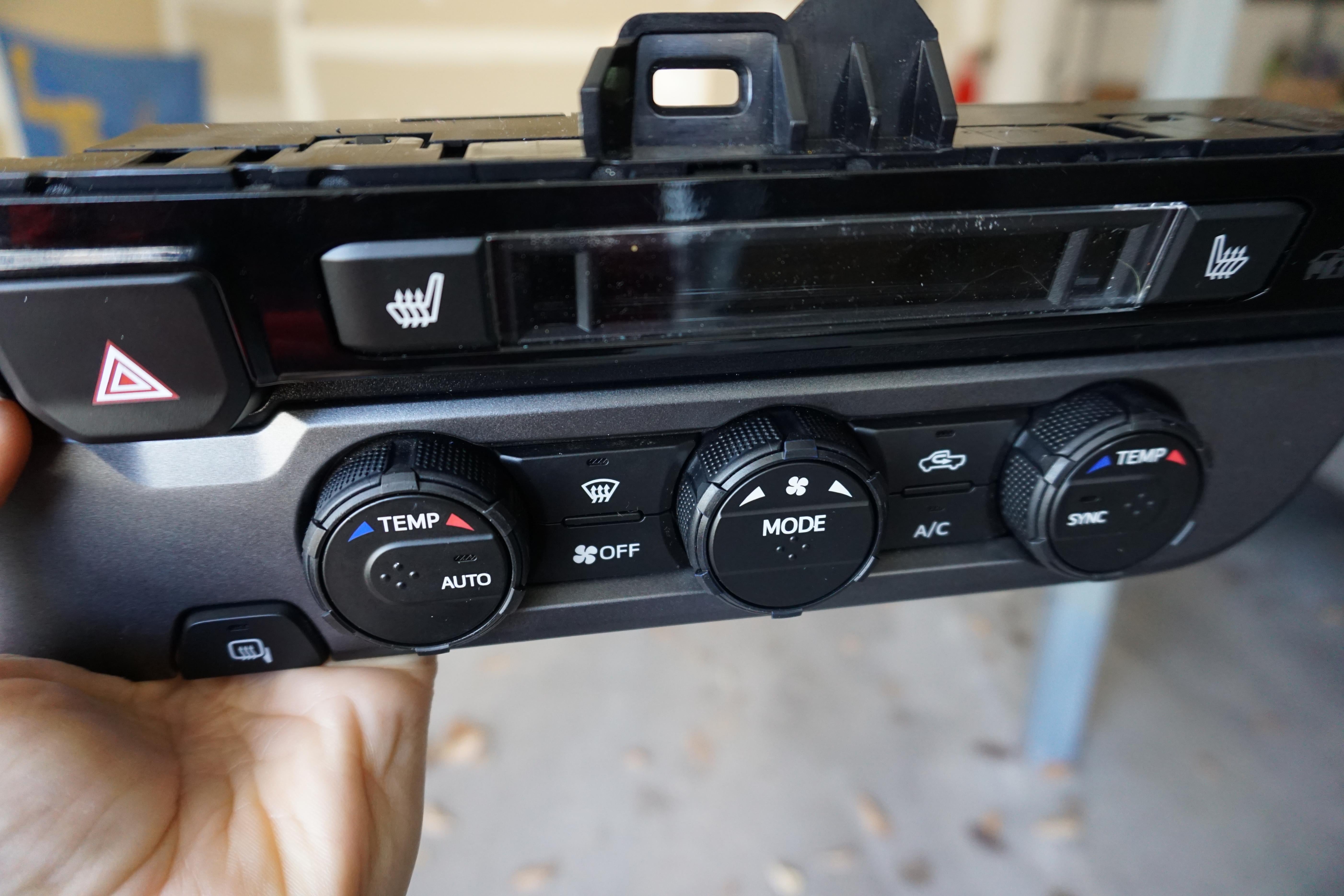 Climate Rings (For 2016-2023 Tacoma DUAL ZONE) - CAVALRY BLUE