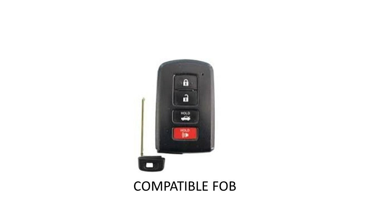 Injection Fob IF003 (For V1 4 Button) - RED