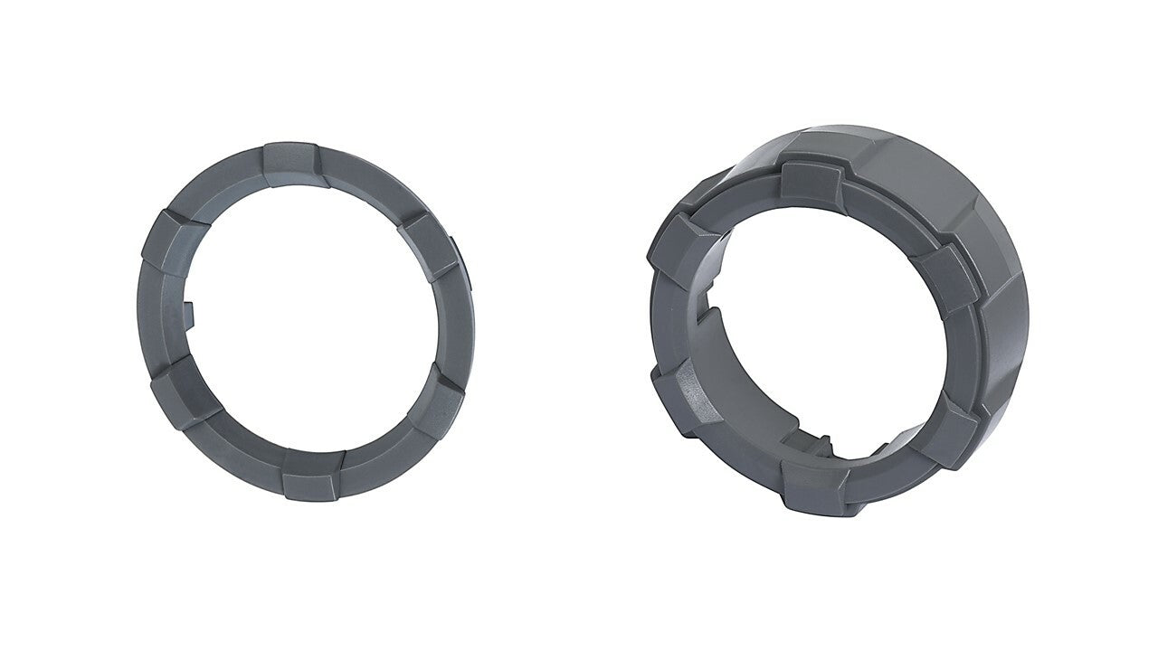 Start Button Ring + 4x4 Knob (For 2016-2023 Tacoma / 2020-2021 Tundra) - CEMENT