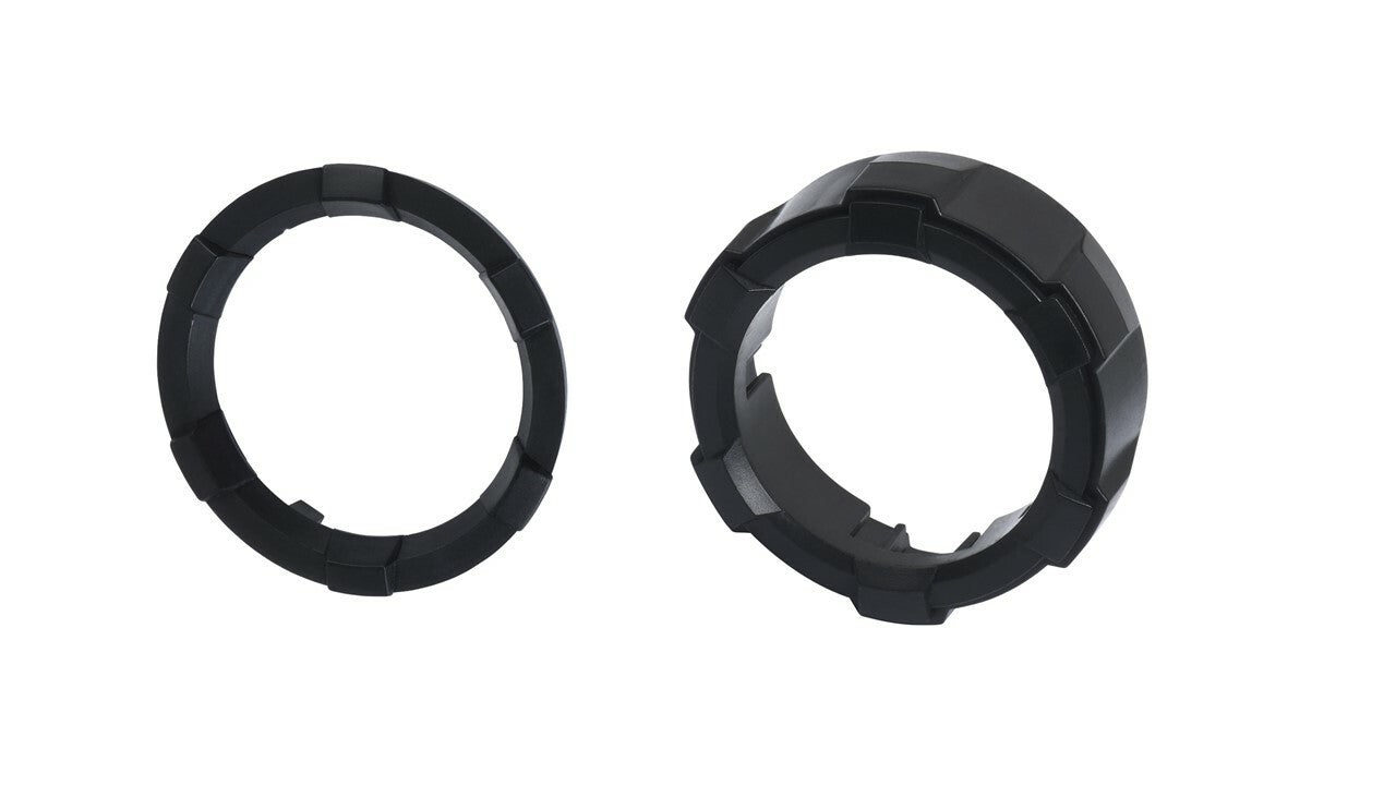 Start Button Ring + 4x4 Knob (For 2016-2023 Tacoma / 2020-2021 Tundra) - BLACK
