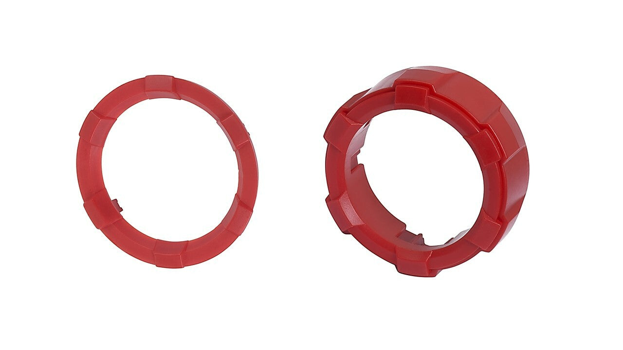 Start Button Ring + 4x4 Knob (For 2016-2023 Tacoma / 2020-2021 Tundra) - RED