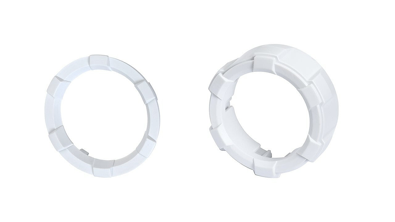 Start Button Ring + 4x4 Knob (For 2016-2023 Tacoma / 2020-2021 Tundra) - WHITE