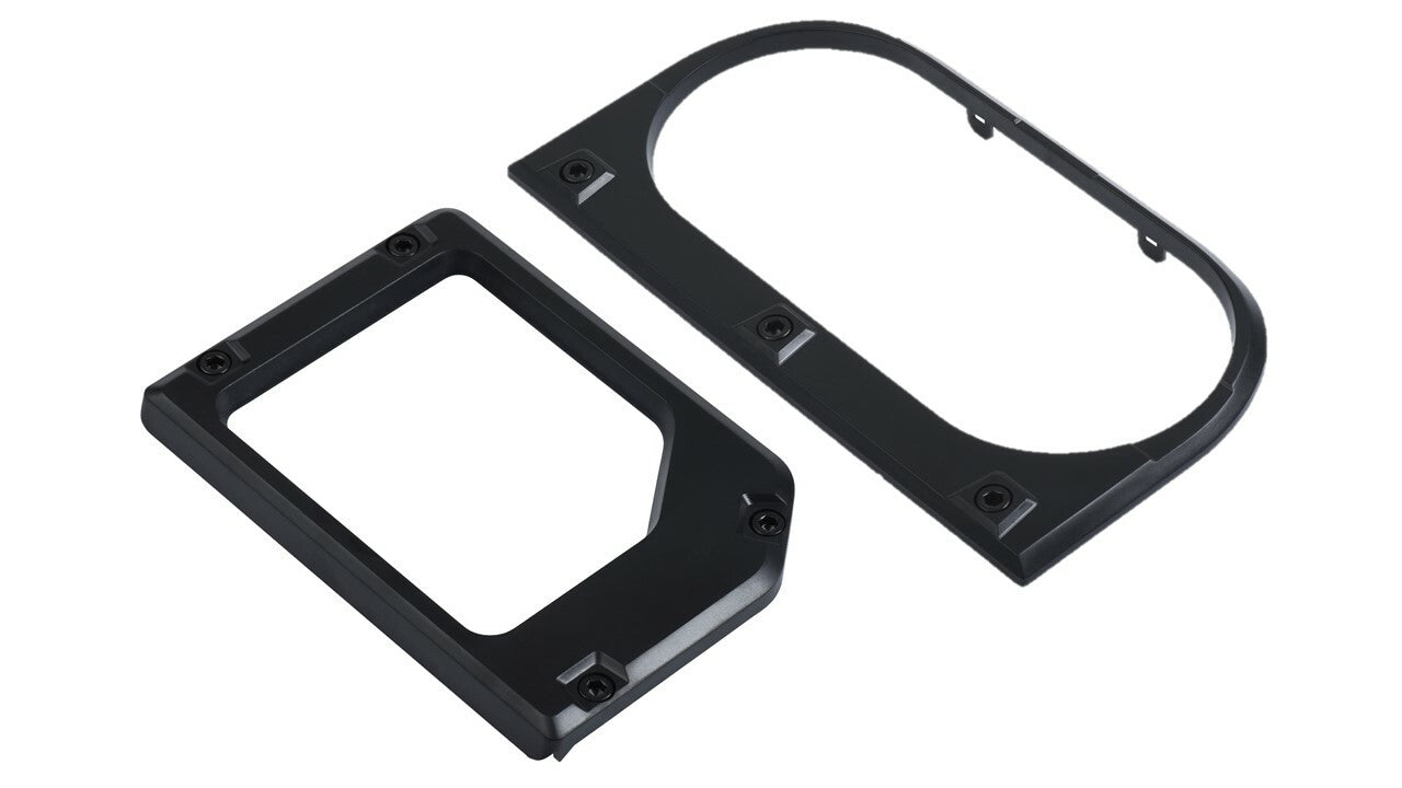Cup Holder/Shifter Trim Rings (For 2014-2021 Tundra) - BLACK