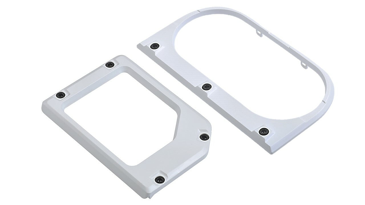 Cup Holder/Shifter Trim Rings (For 2014-2021 Tundra) - WHITE