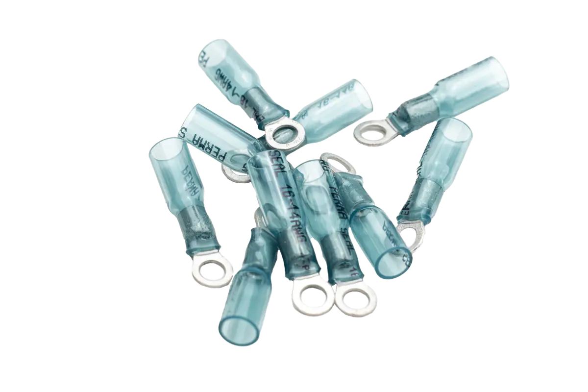 14-16 Gauge Ring Terminals, Pack of 10