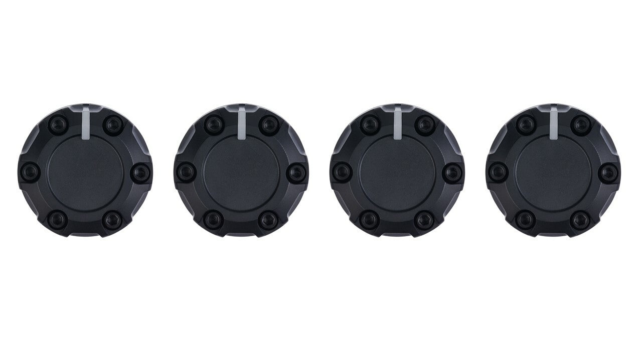 Climate Knobs (For 2007-2013 Tundra) - 4 PACK - BLACK