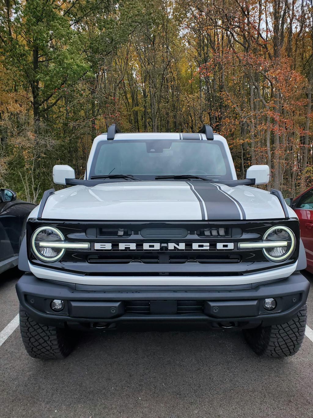 Offset Racing Hood Stripes V1 For 2021+ Bronco
