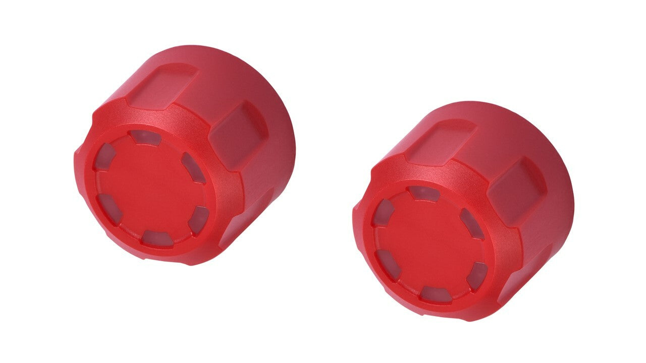 Radio Knobs (For 2020-2021 Tundra / 2020+ 4Runner) - RED
