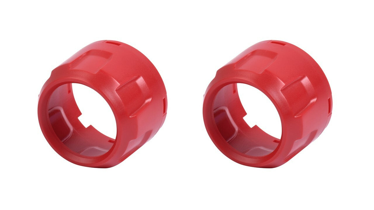 Climate Knobs (For 2014-2021 Tundra Dual Zone) - 2 PACK - RED