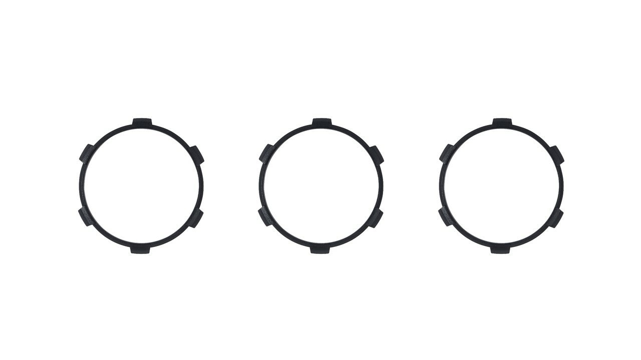Climate Rings (For 2016-2023 Tacoma DUAL ZONE) - BLACK