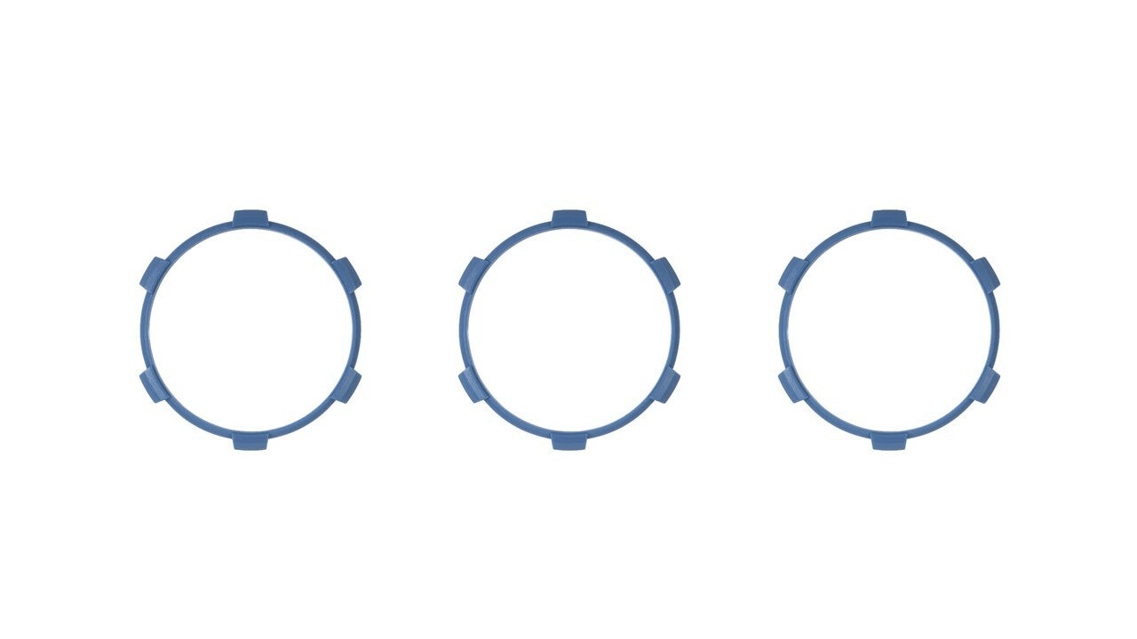 Climate Rings (For 2016-2023 Tacoma DUAL ZONE) - CAVALRY BLUE