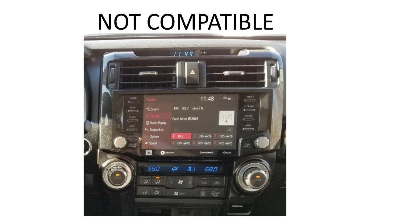 Radio Knobs (For 5th Gen 4Runner) - BLACK