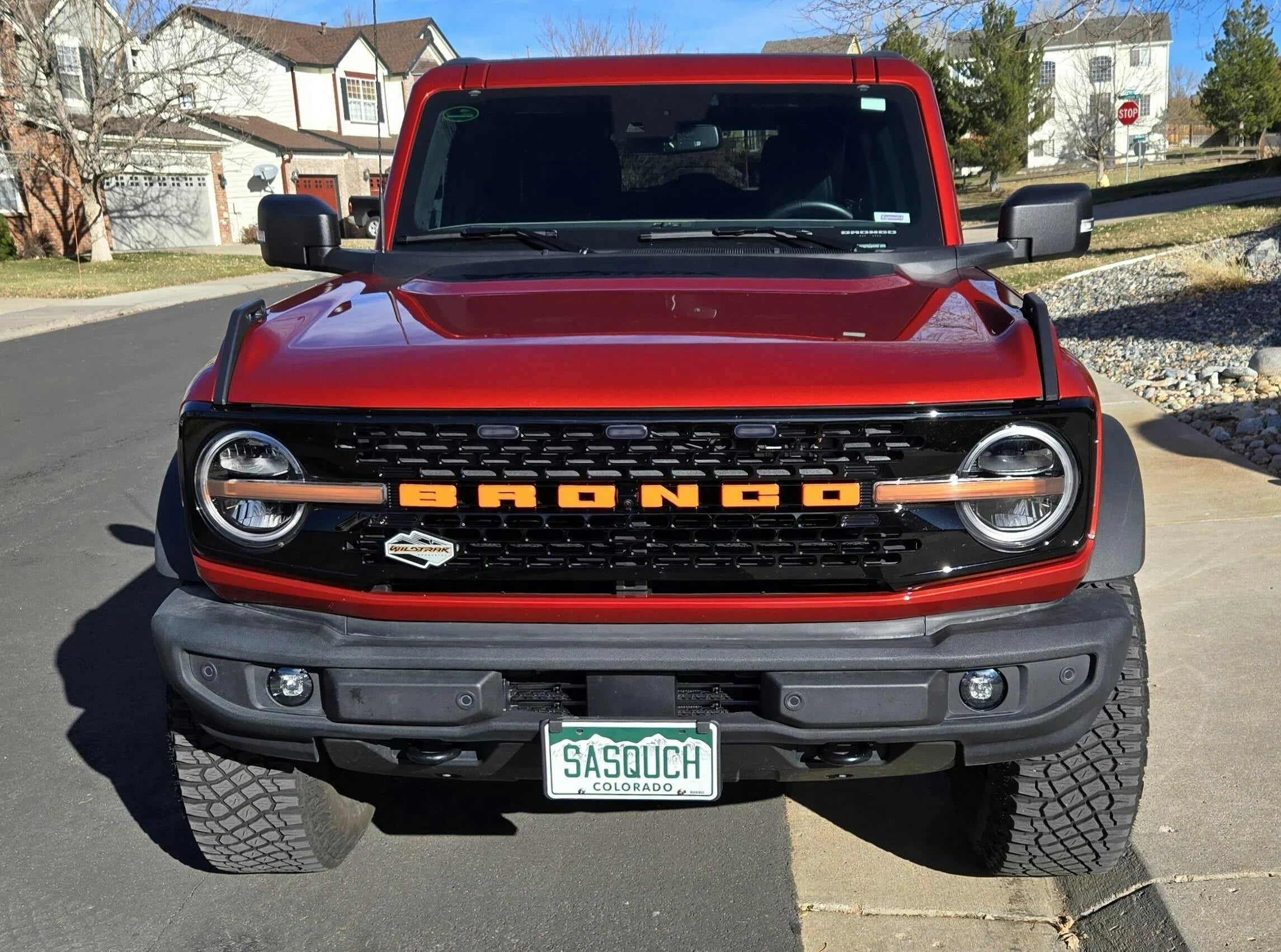 Printed Series Signature DRL Bar Overlays For 2021+ Bronco (Signature Headlights)