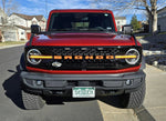 Printed Series Signature DRL Bar Overlays For 2021+ Bronco (Signature Headlights)