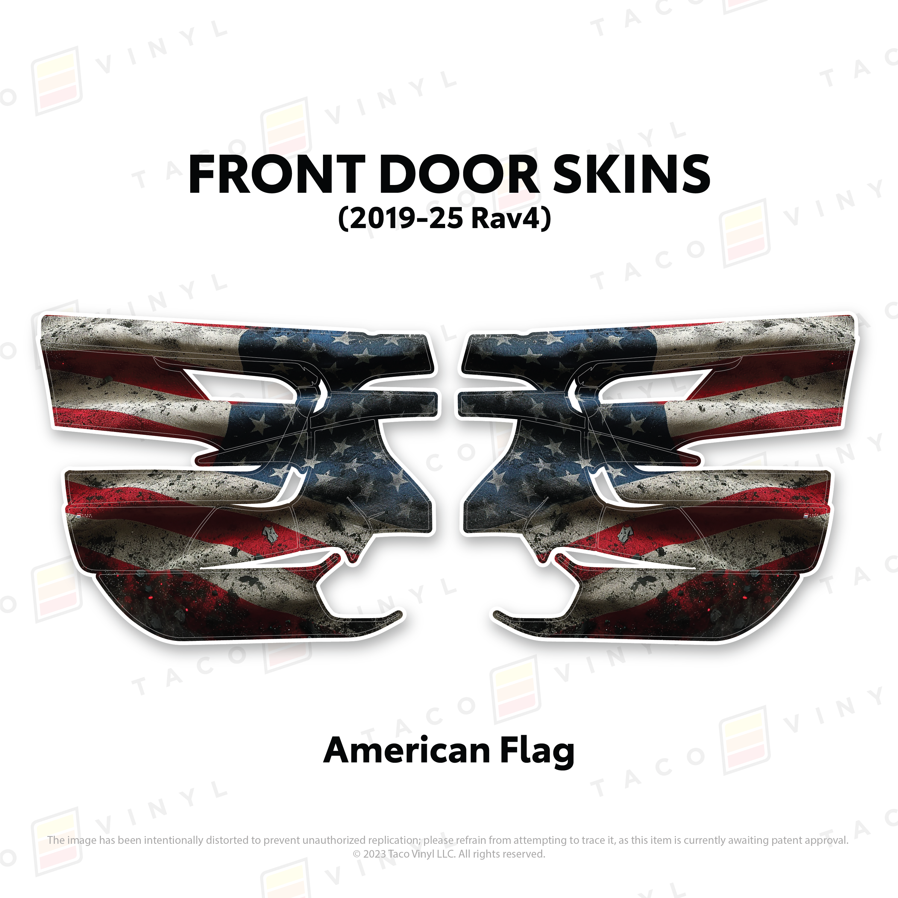 2019-25  Door Skins For Rav4
