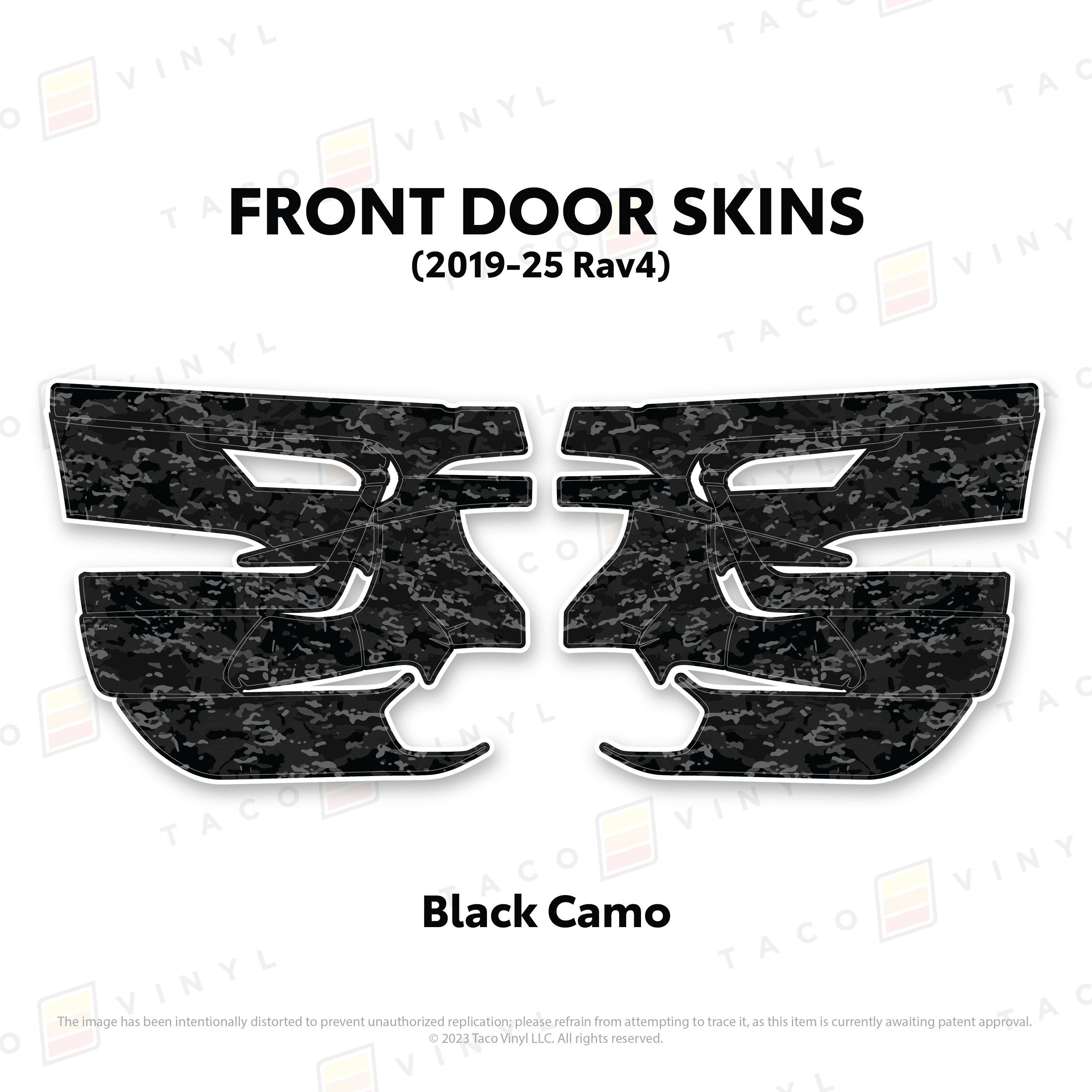 2019-25  Door Skins For Rav4