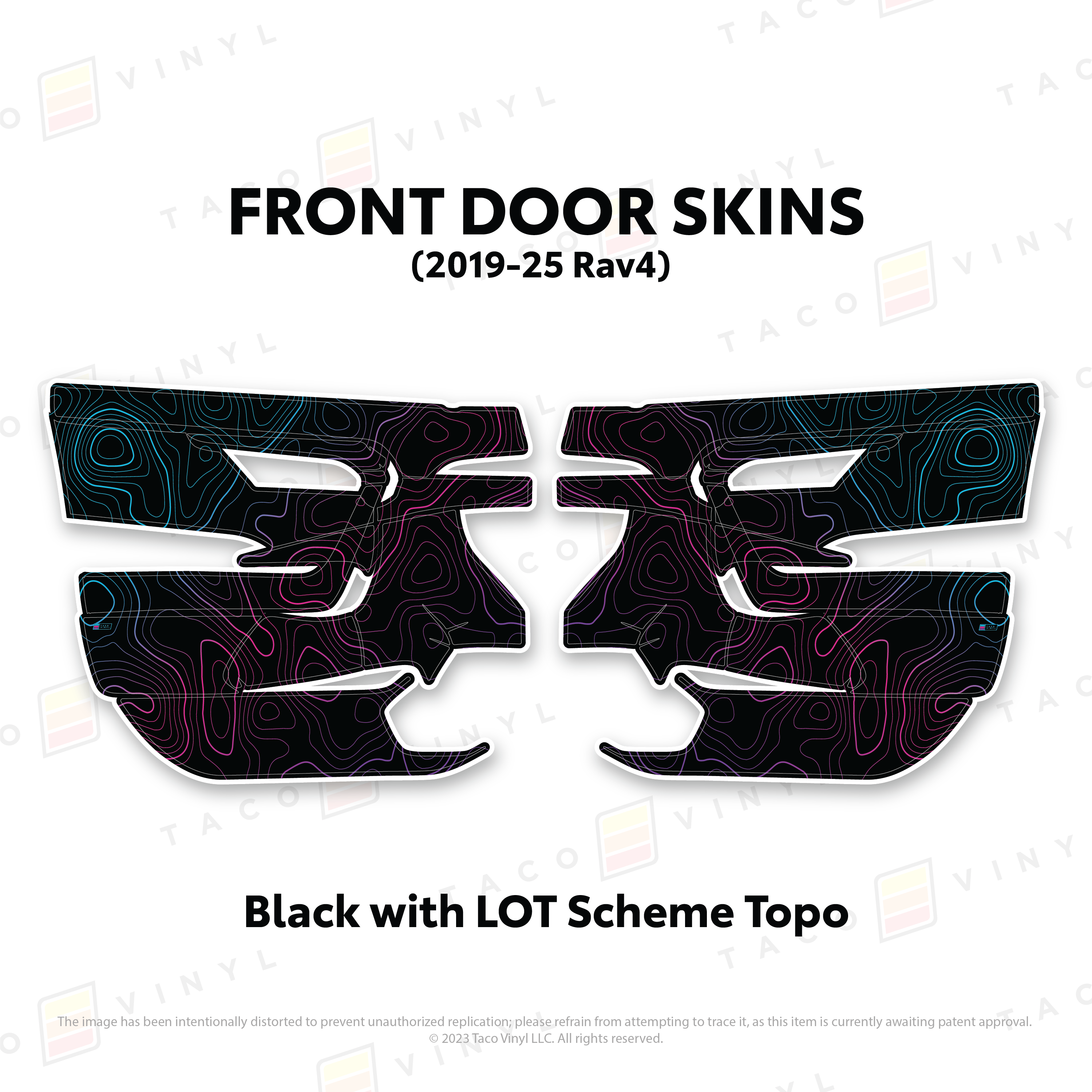 2019-25  Door Skins For Rav4