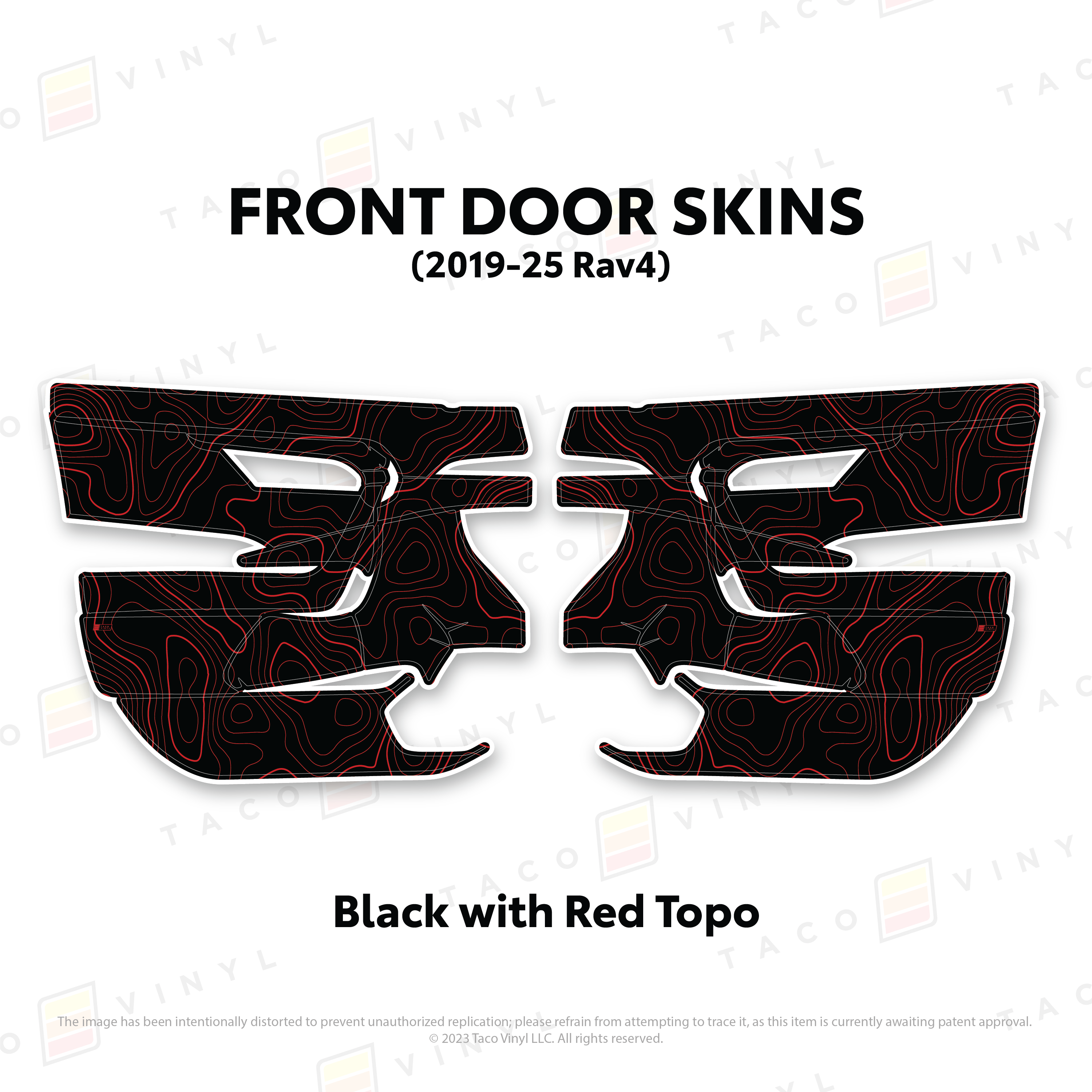2019-25  Door Skins For Rav4