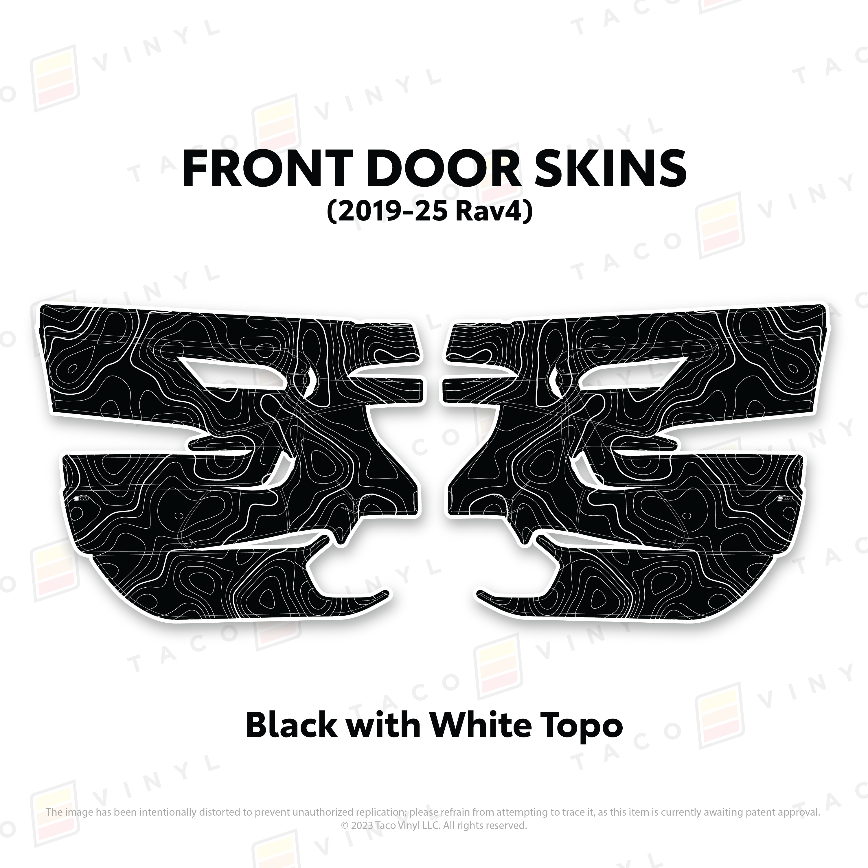 2019-25  Door Skins For Rav4
