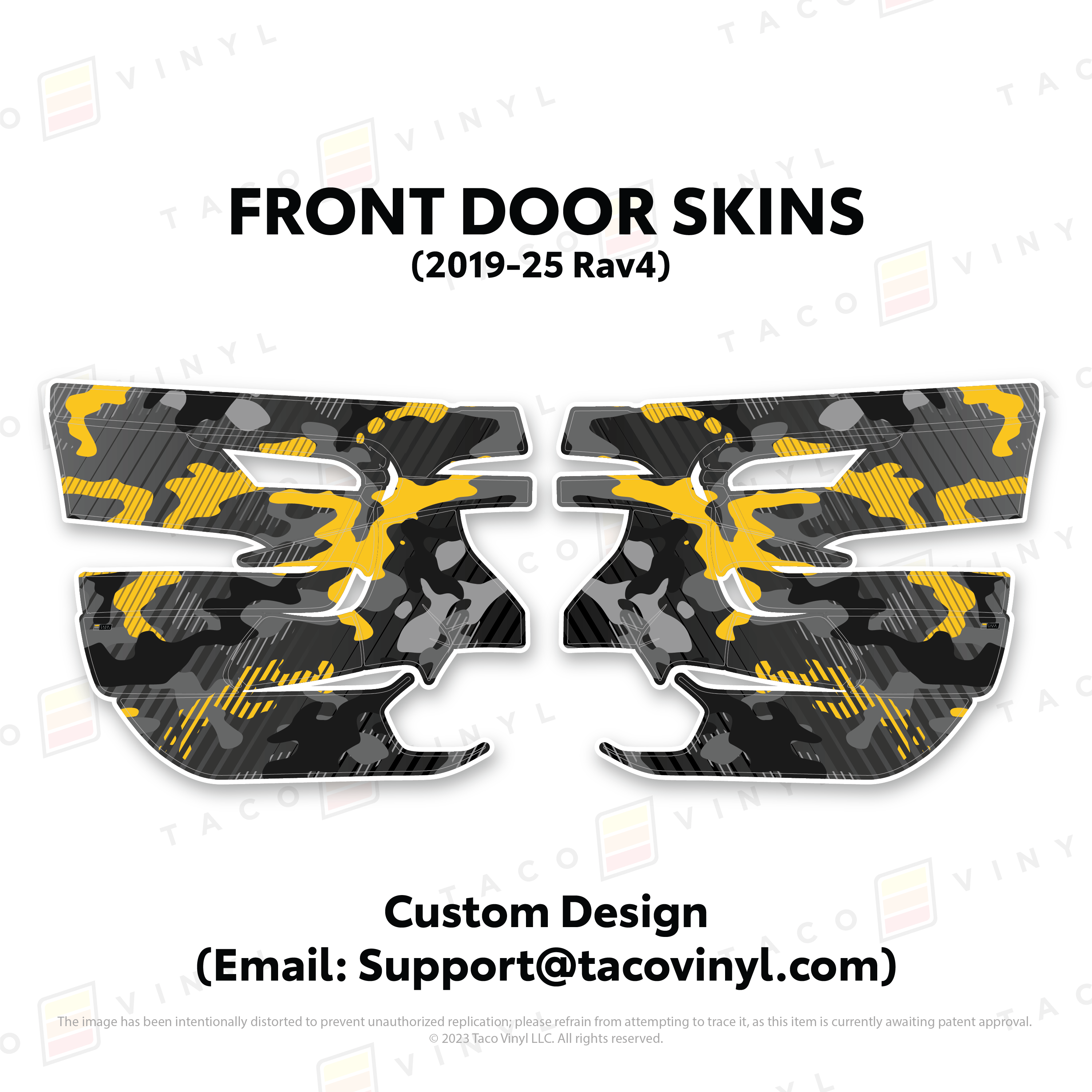 2019-25  Door Skins For Rav4