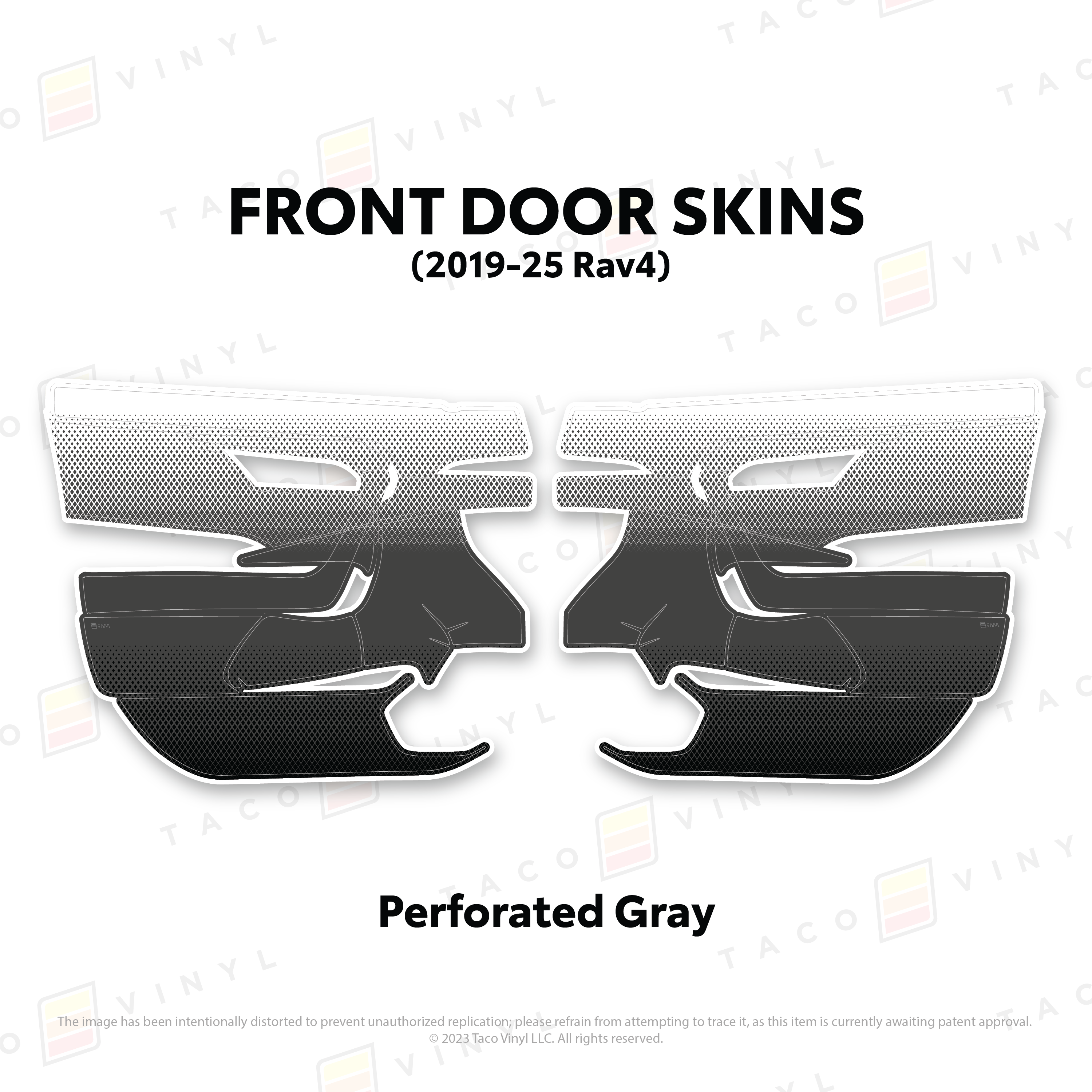 2019-25  Door Skins For Rav4