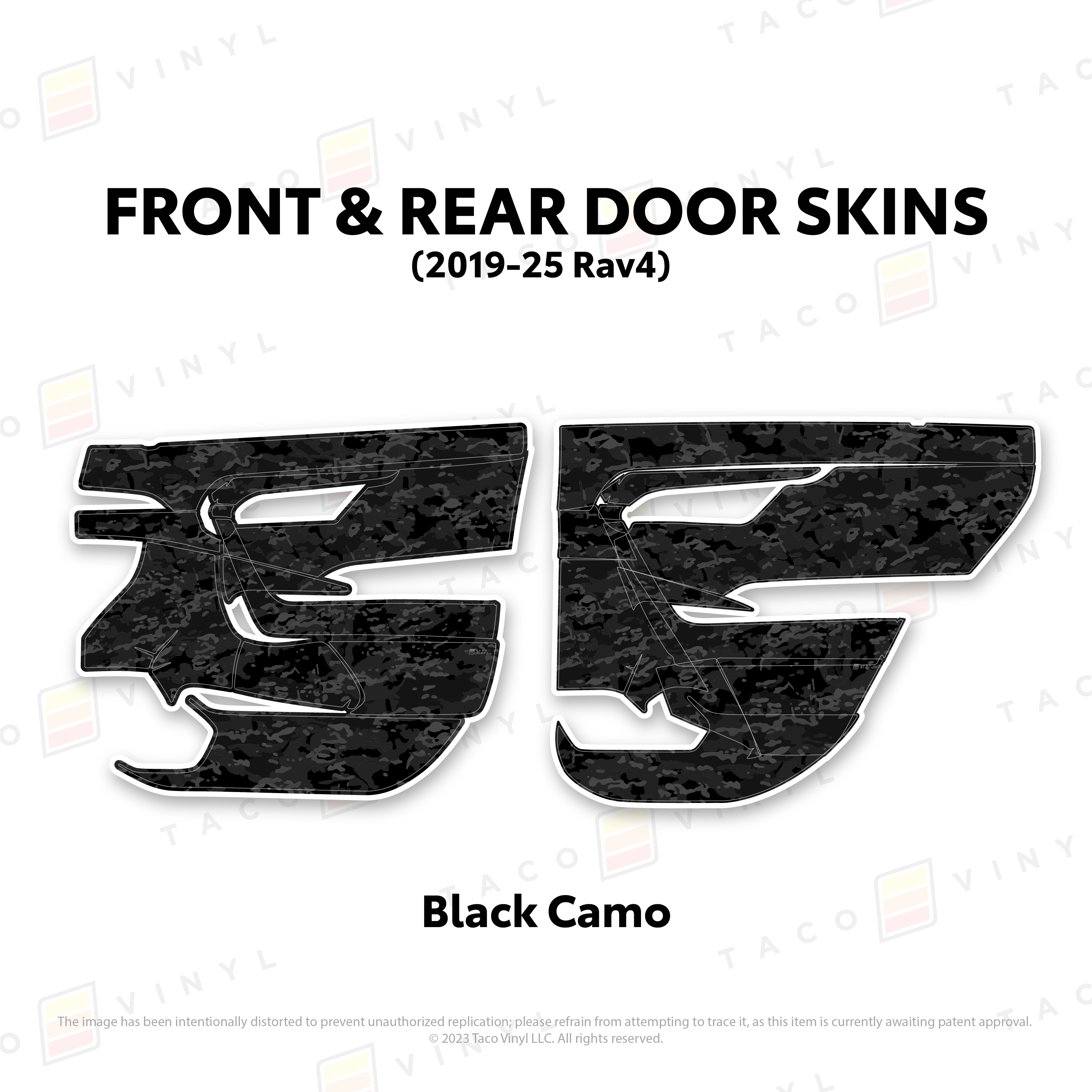 2019-25  Door Skins For Rav4