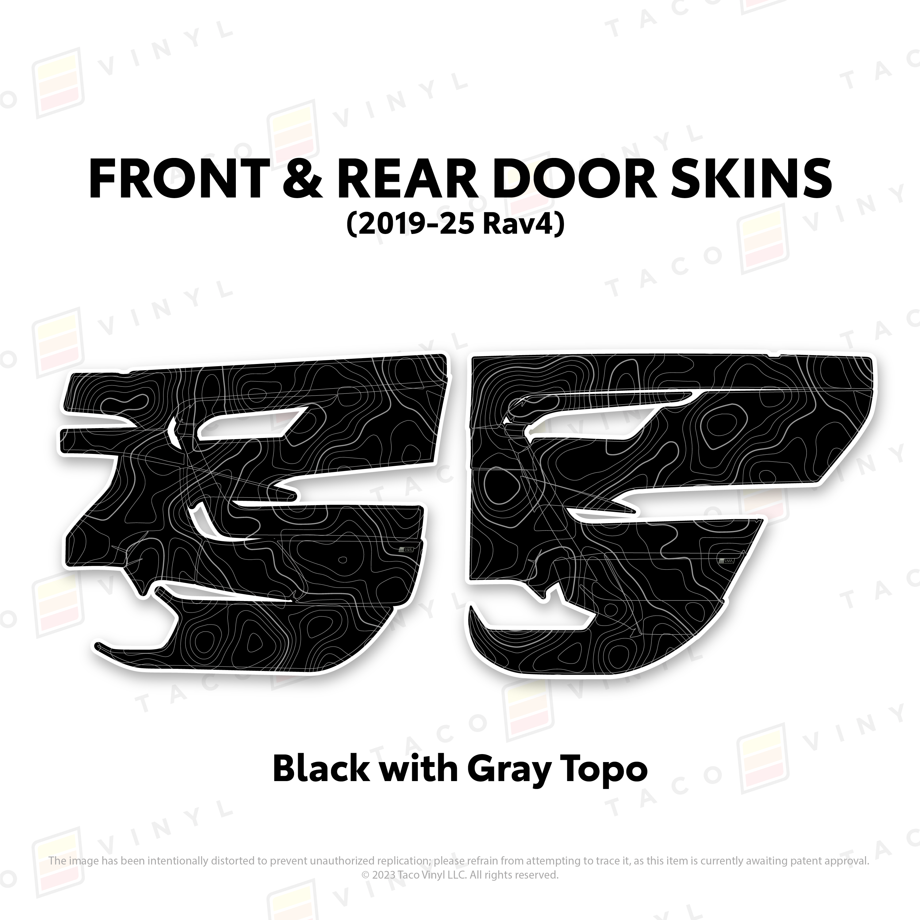 2019-25  Door Skins For Rav4
