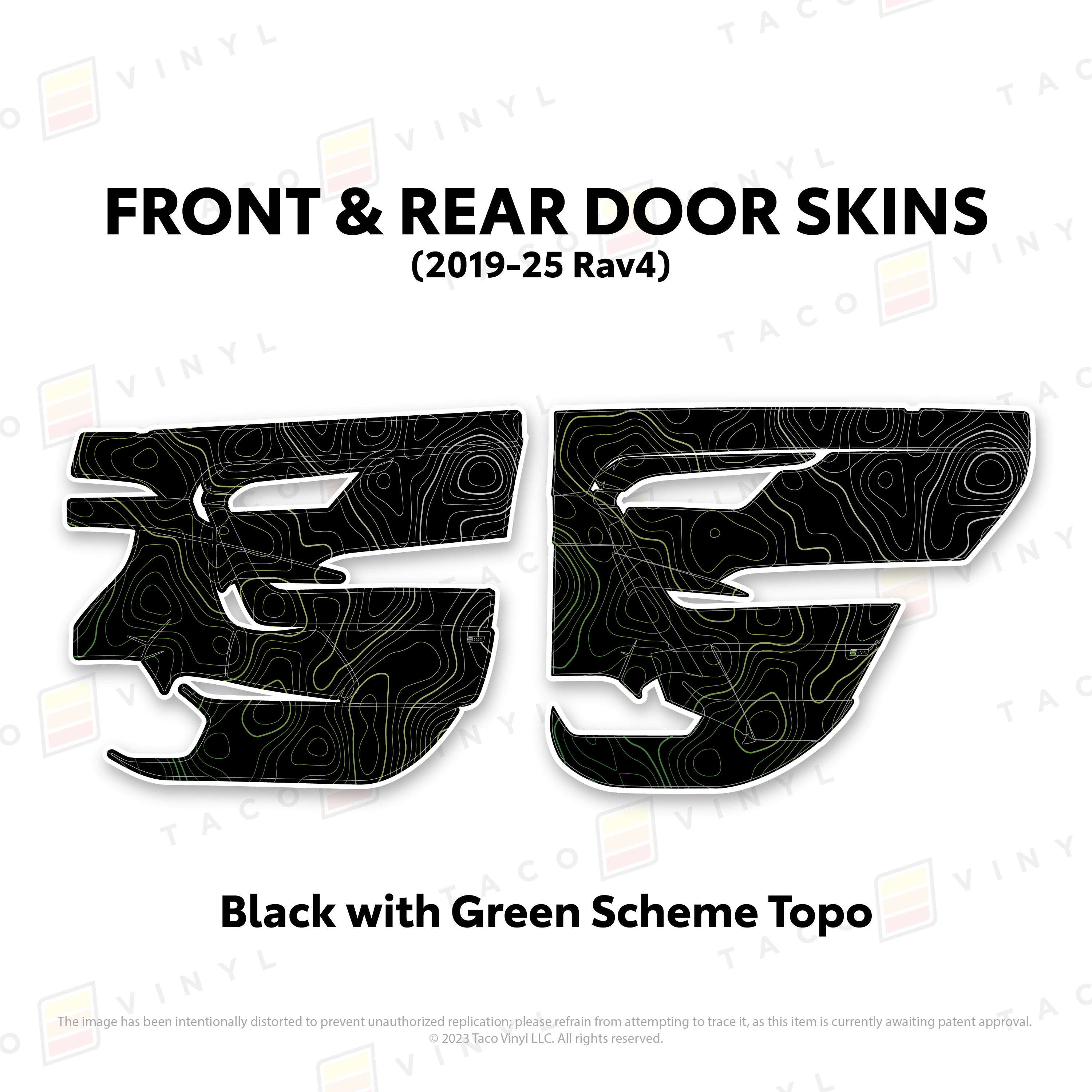 2019-25  Door Skins For Rav4