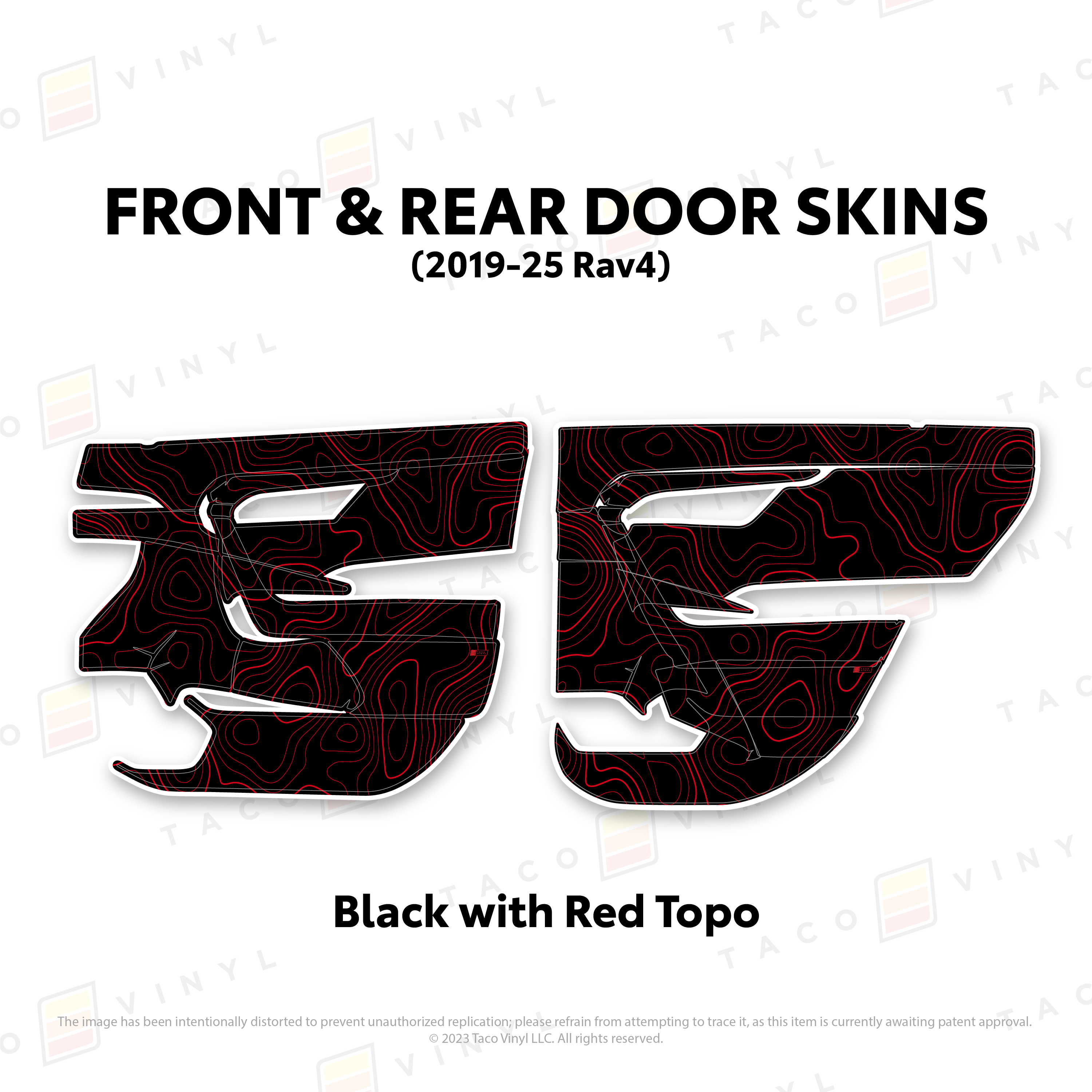 2019-25  Door Skins For Rav4