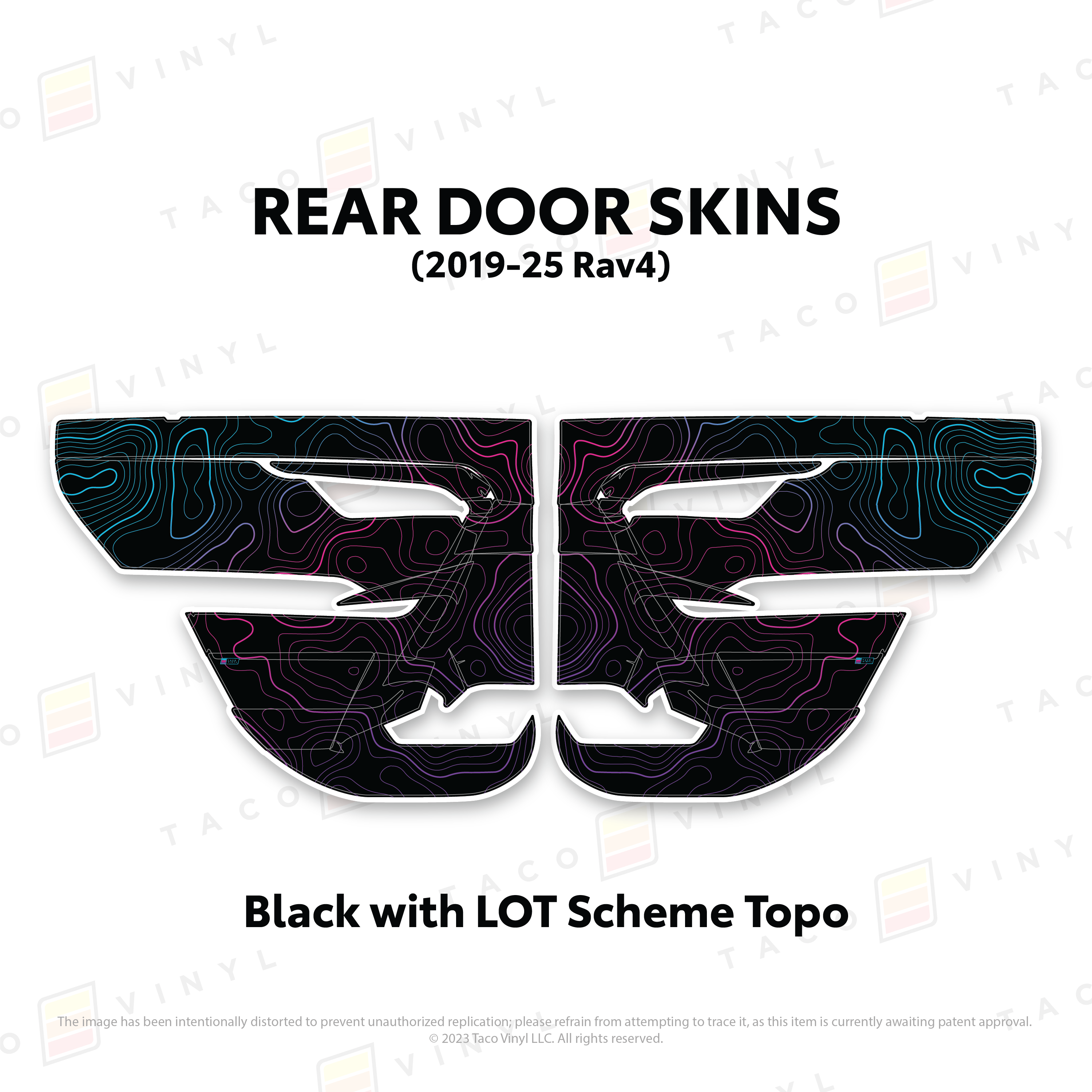 2019-25  Door Skins For Rav4