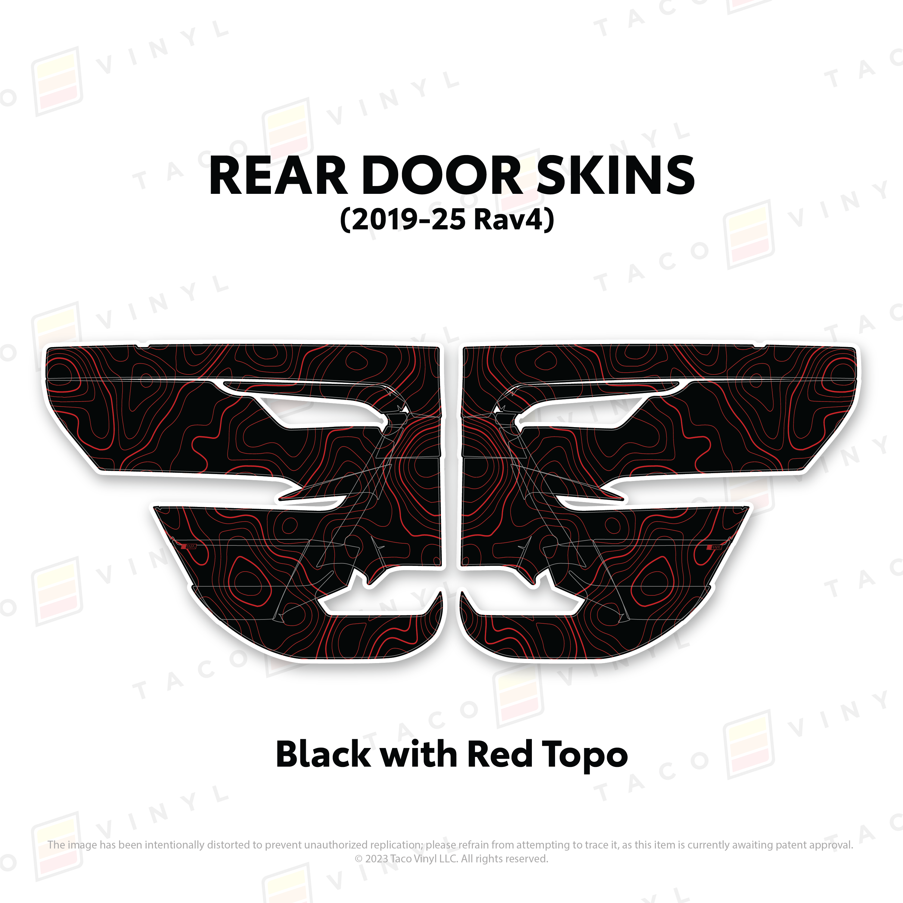 2019-25  Door Skins For Rav4