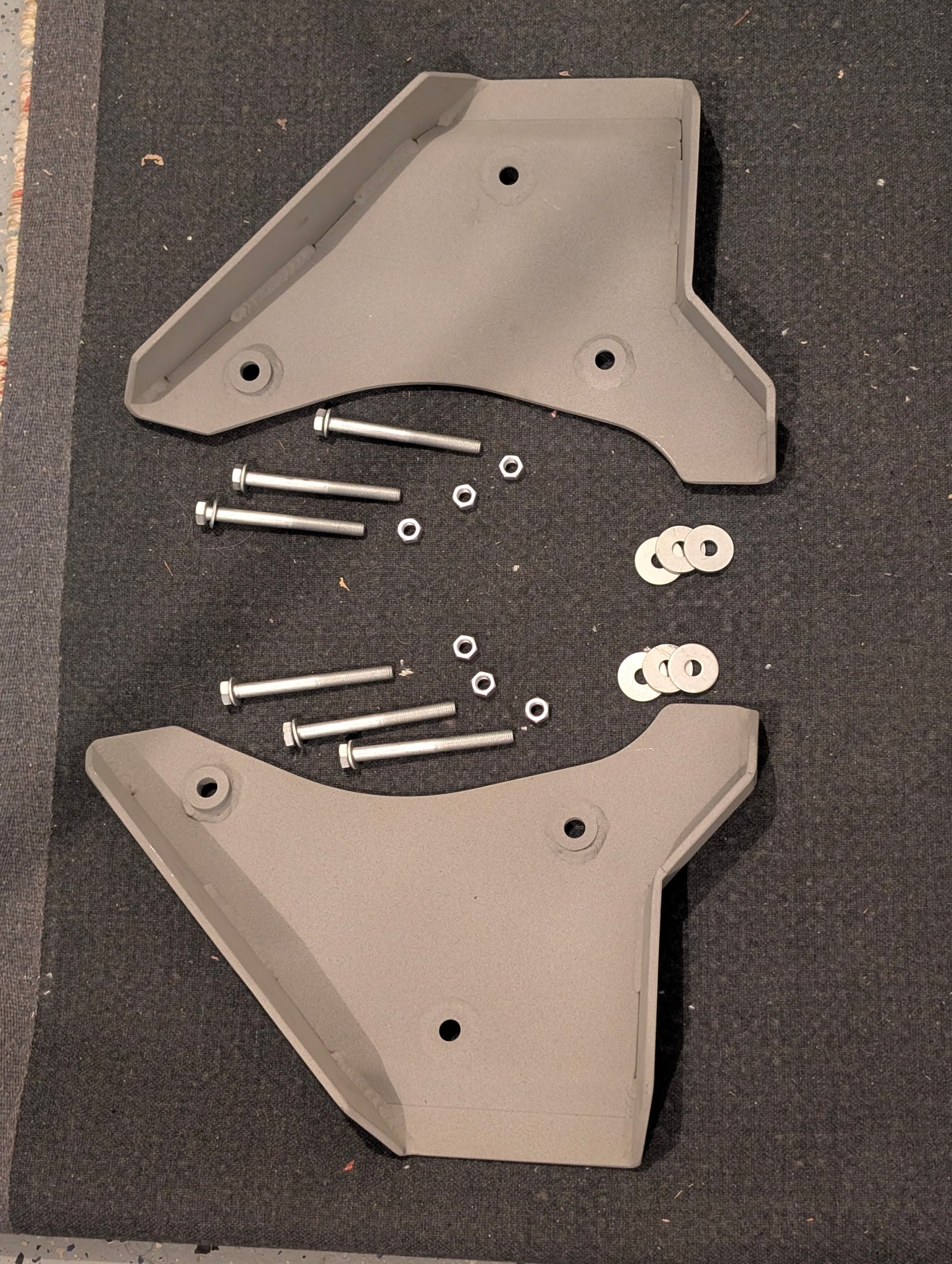 NYTOP Lower Control Arm Skid Plate Kit For 2022-Current Toyota Tundra/Sequoia