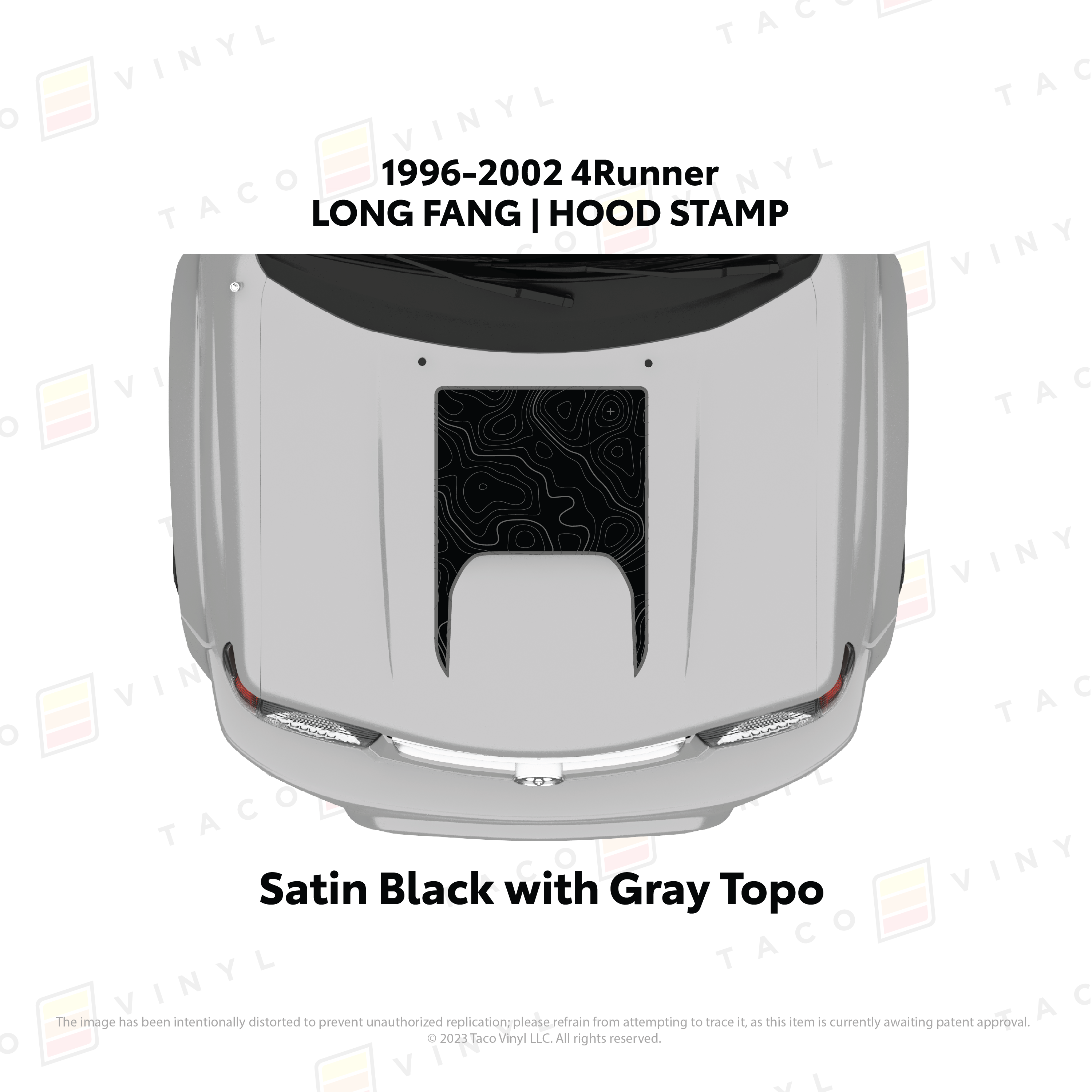 1996-02  Hood Stamp For 4Runner