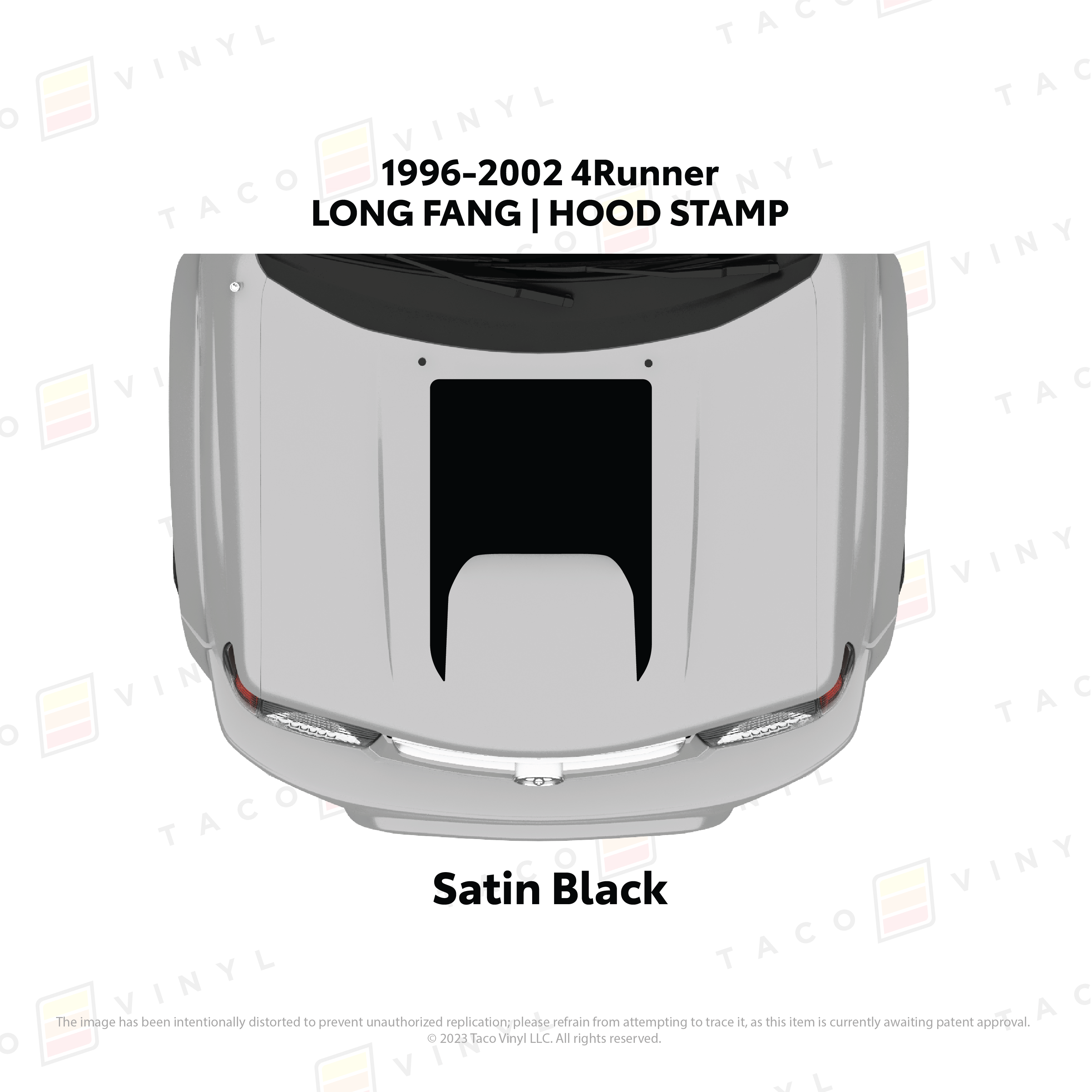 1996-02  Hood Stamp For 4Runner
