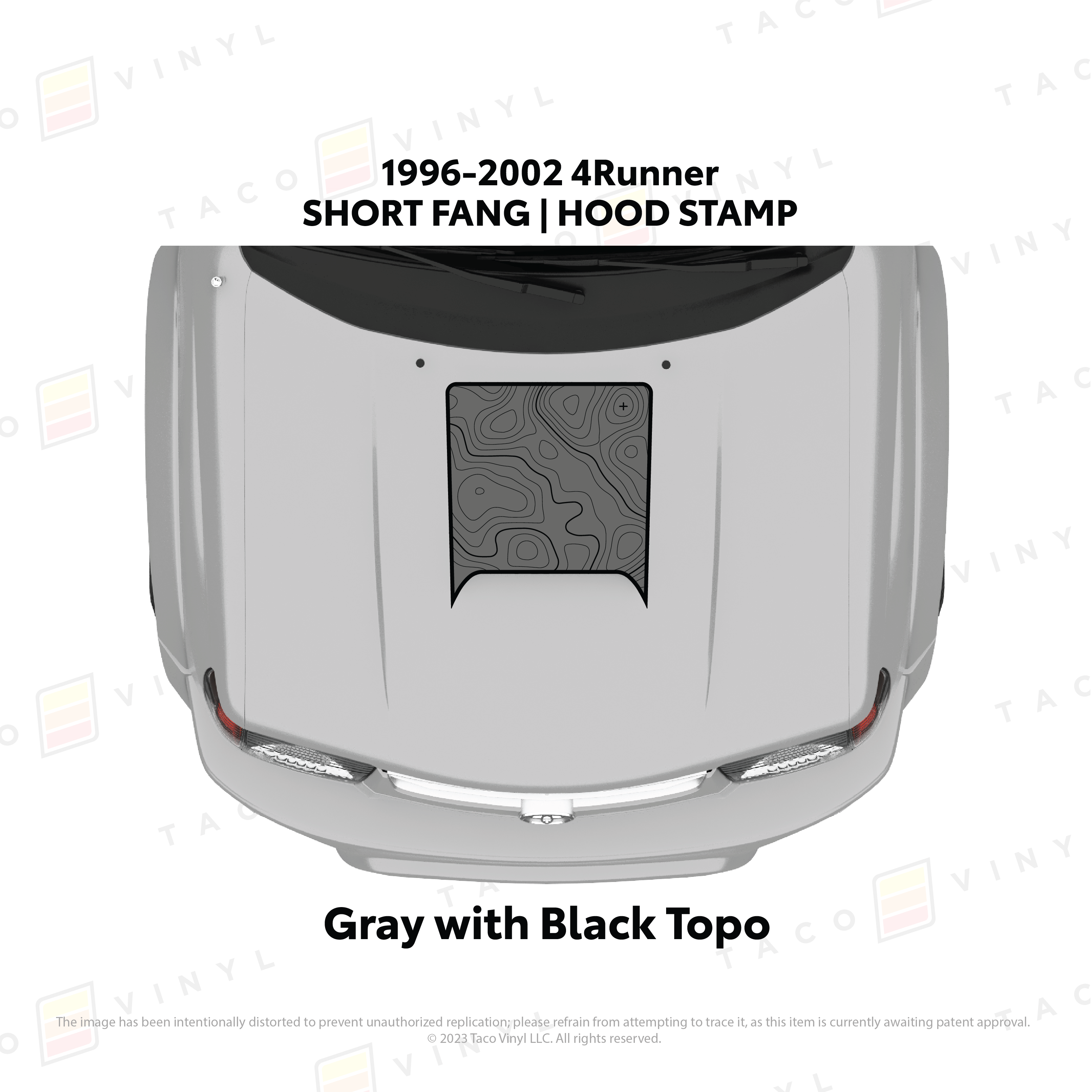 1996-02  Hood Stamp For 4Runner