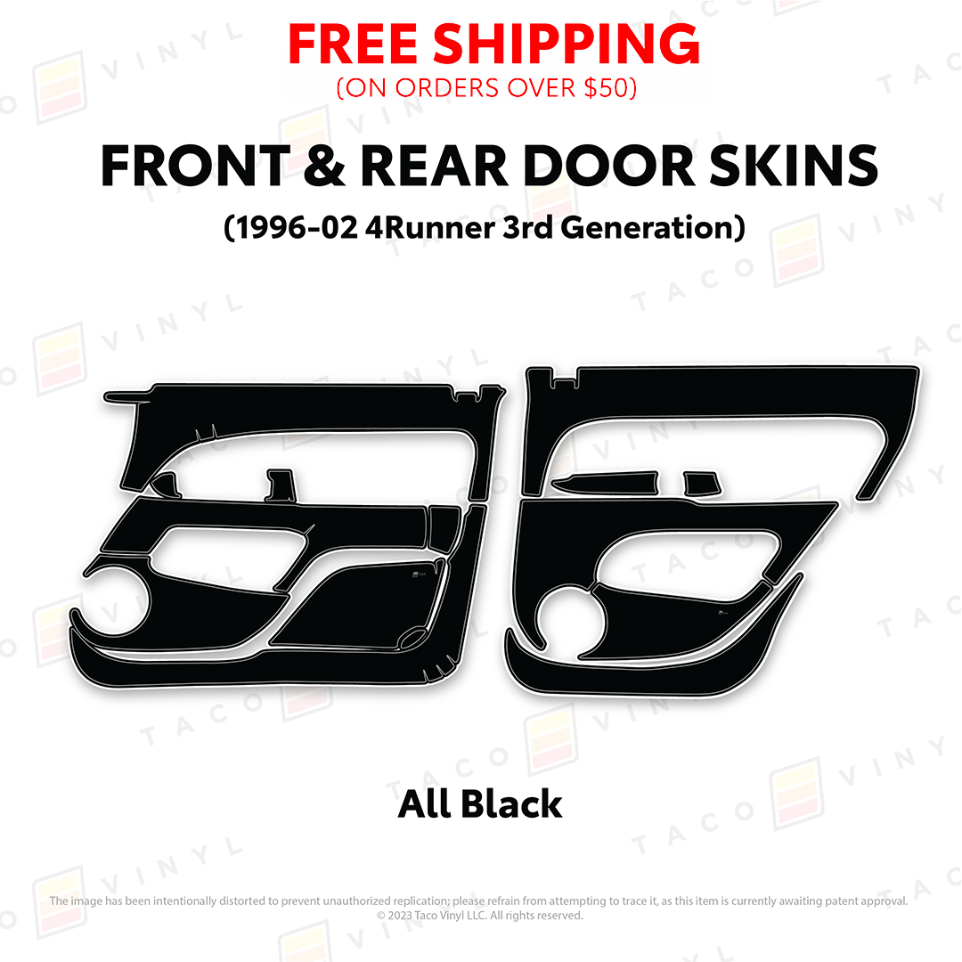 1996-2002  Door Skins For 4Runner