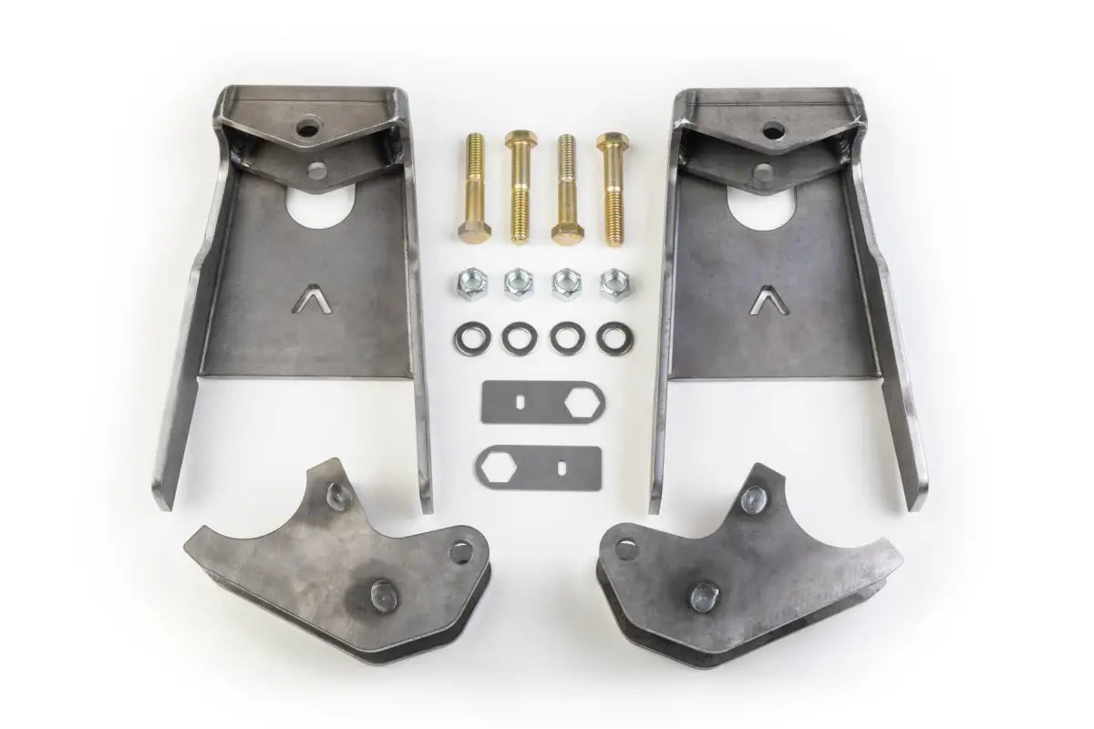 Metal suspension lift kit components for T4R 4Runner 3rd Gen 12-inch OSR shock relocation