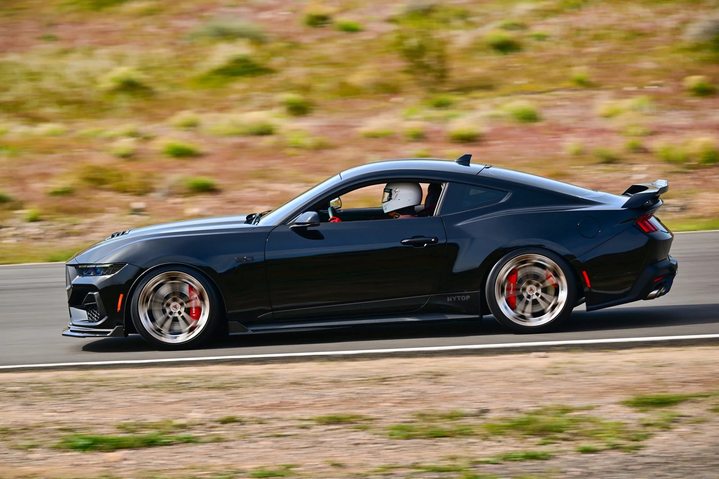 NYTOP Side Skirt Extension For 2024-Current Ford Mustang