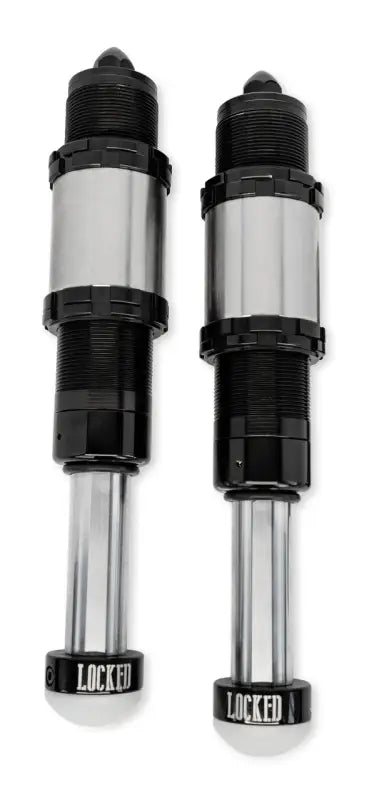 Hydraulic 2.0-inch bump stop kit with threaded design, showcasing rebuildable components and strong seals for motor vehicle suspension parts.
