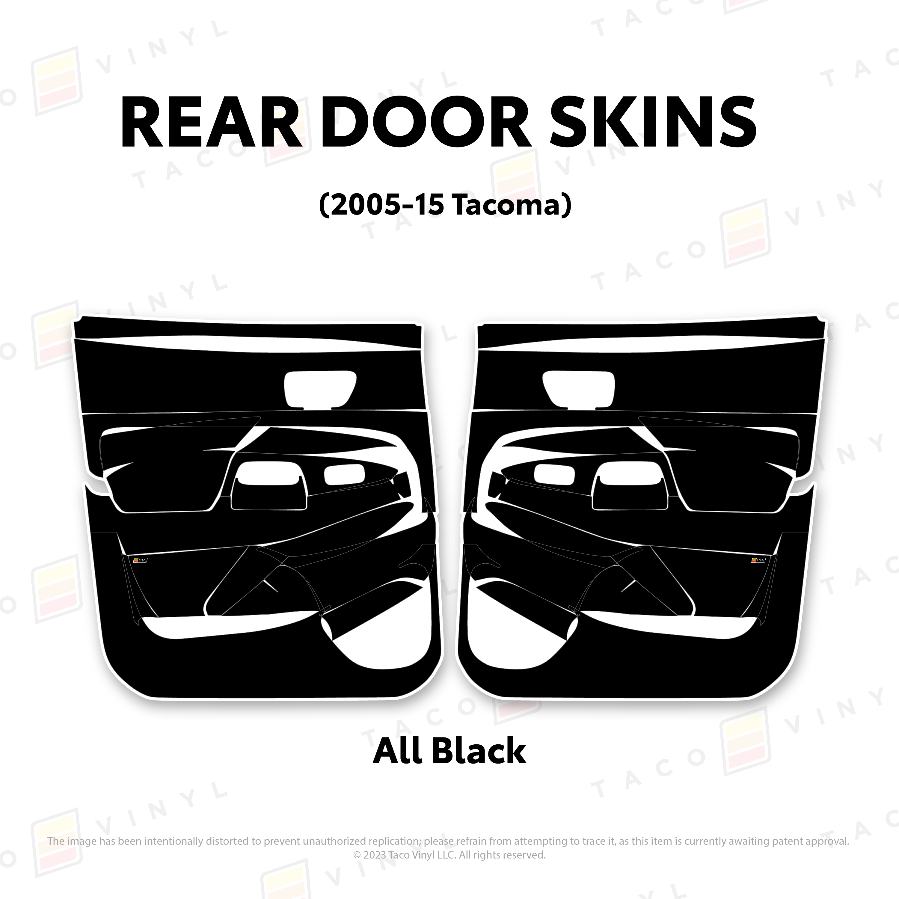 2005-15  Door Skins For Tacoma