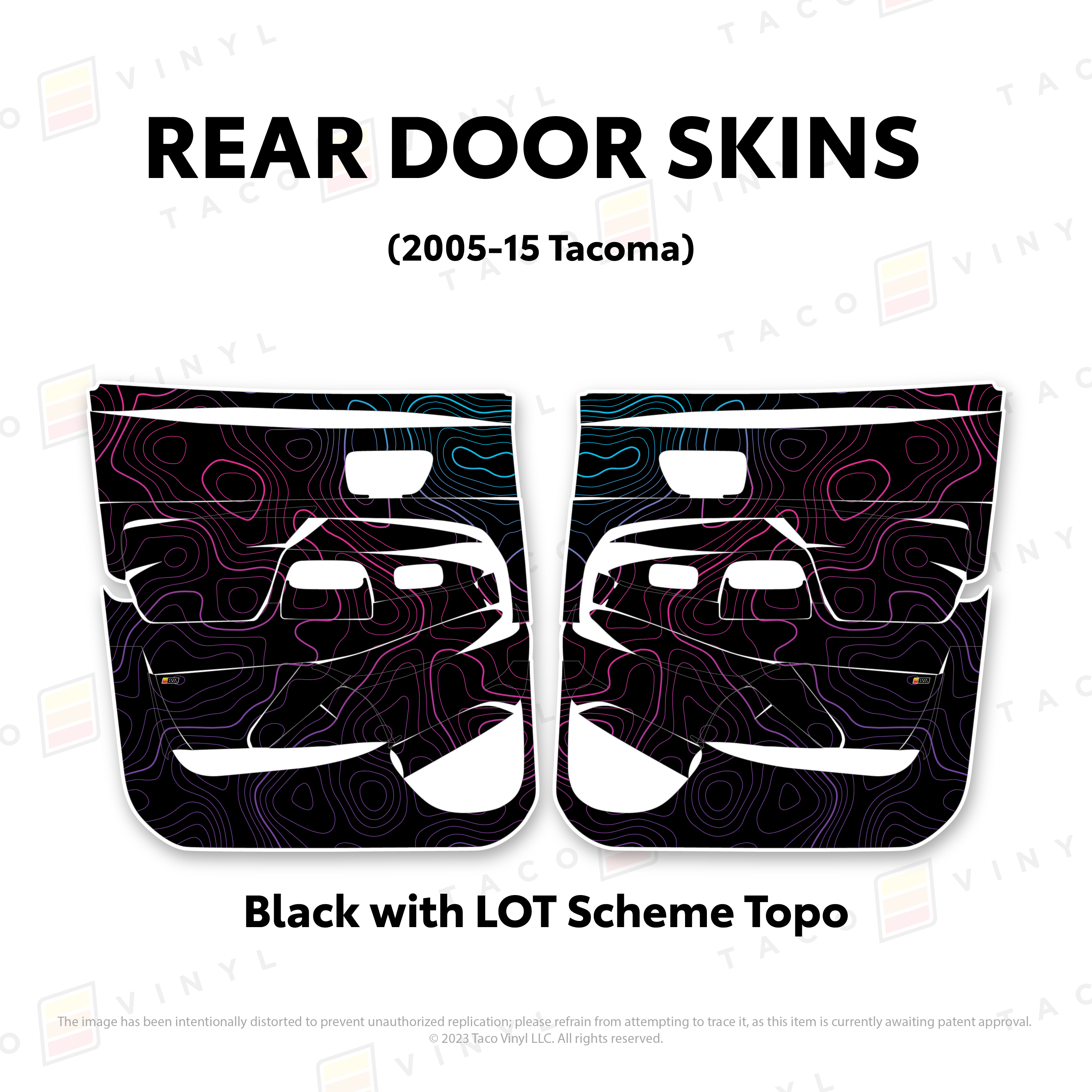 2005-15  Door Skins For Tacoma