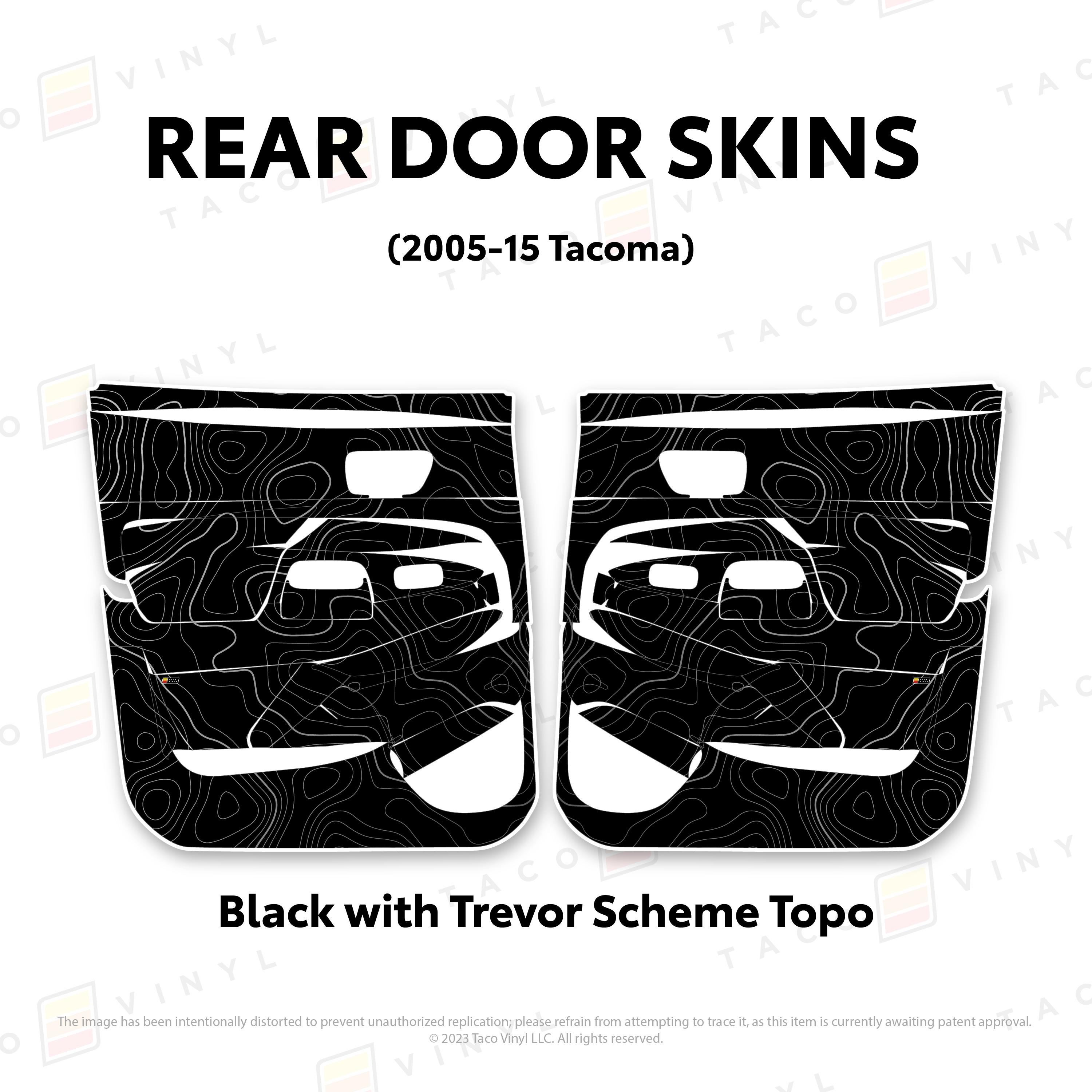 2005-15  Door Skins For Tacoma