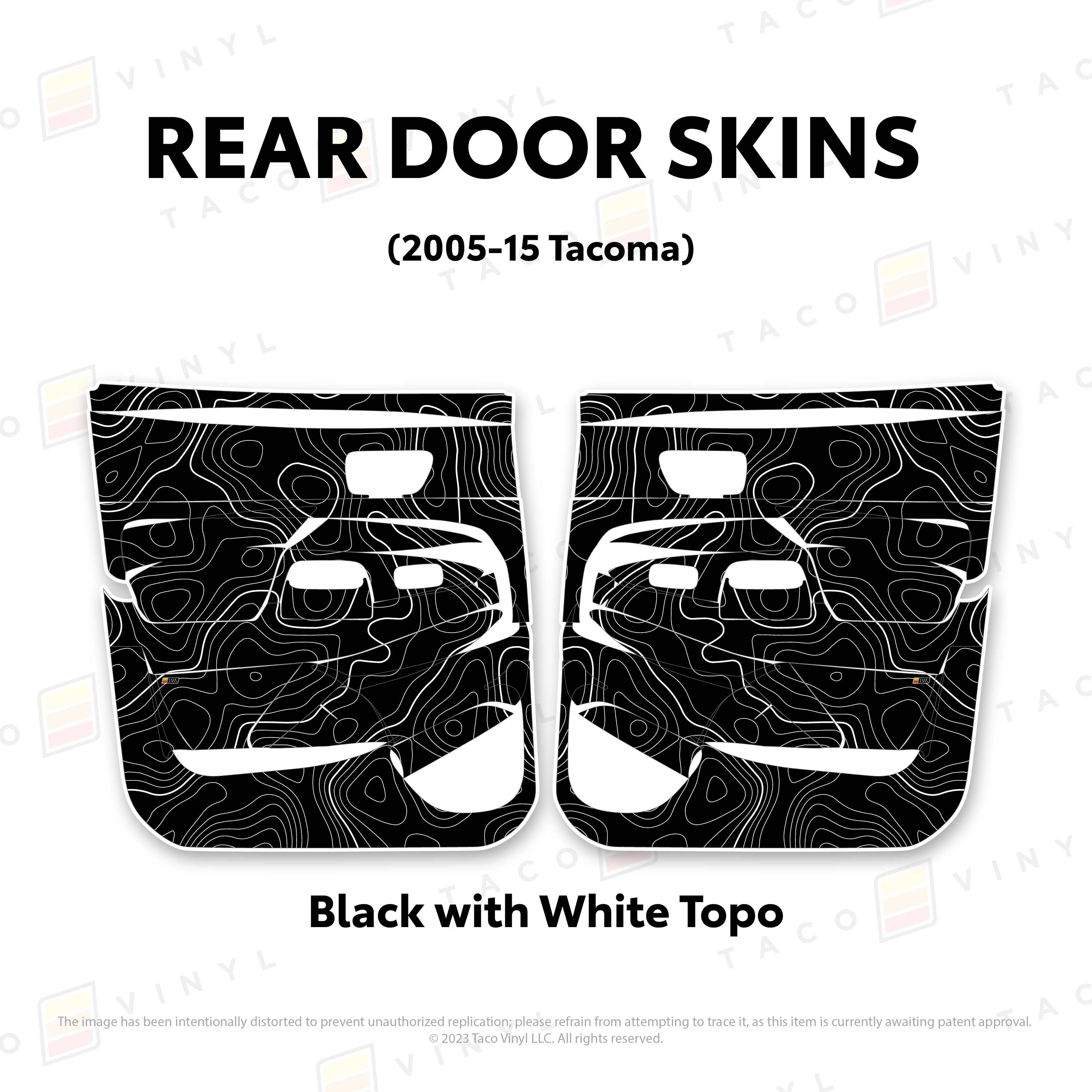2005-15  Door Skins For Tacoma